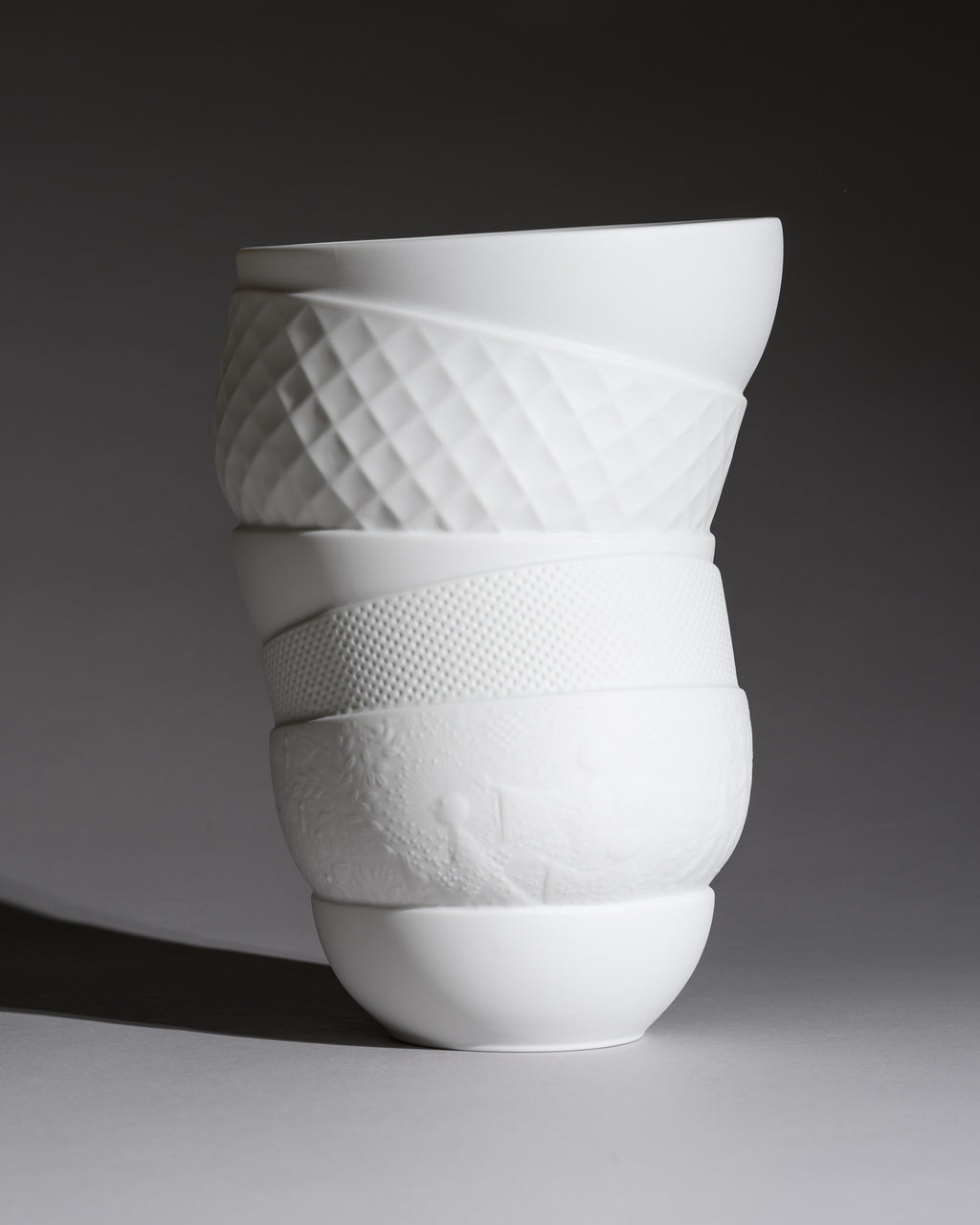Reunion Bisque Porcelain Vase – Pieke Bergmans for Rosenthal, 2005