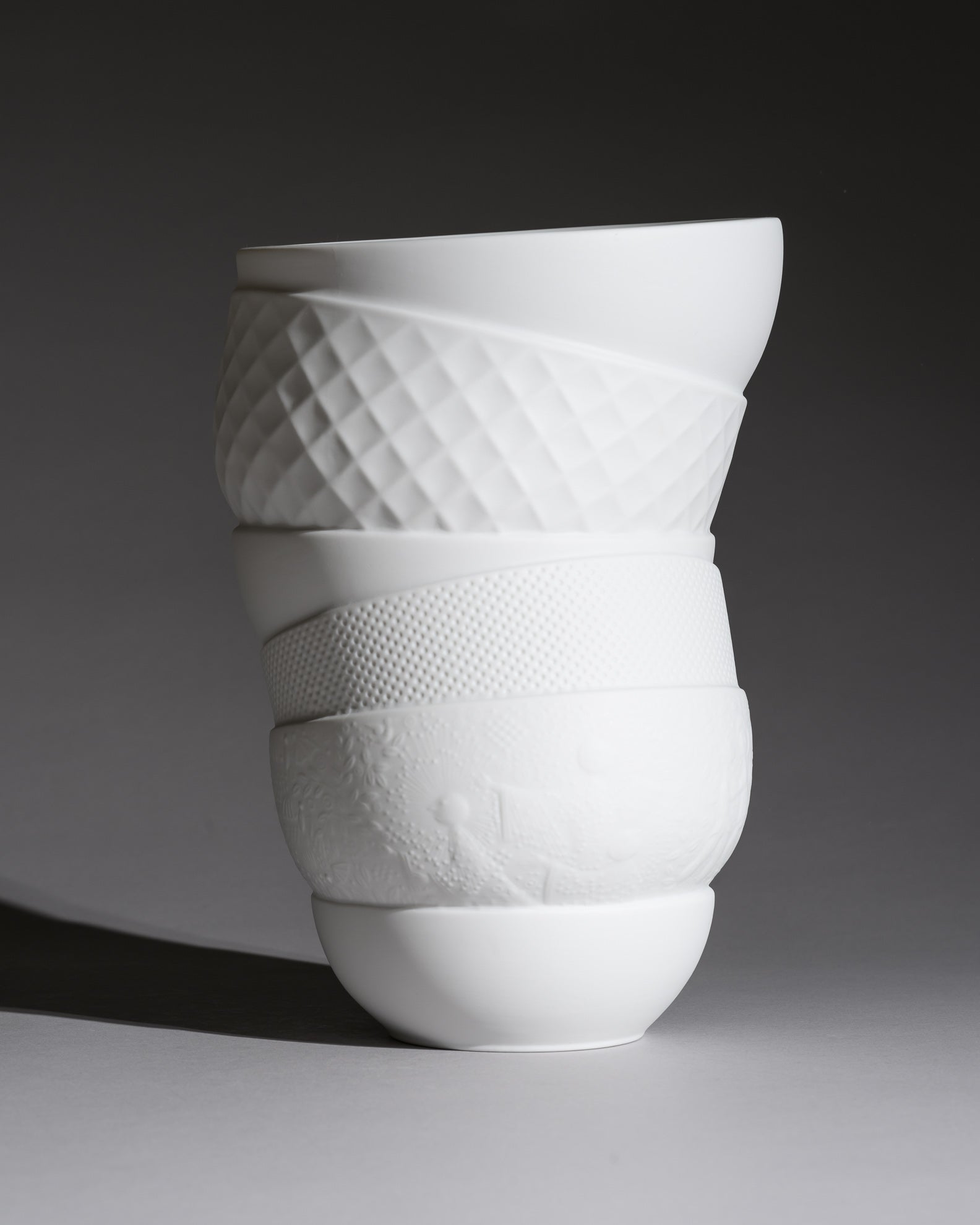 Reunion Bisque Porcelain Vase – Pieke Bergmans for Rosenthal, 2005