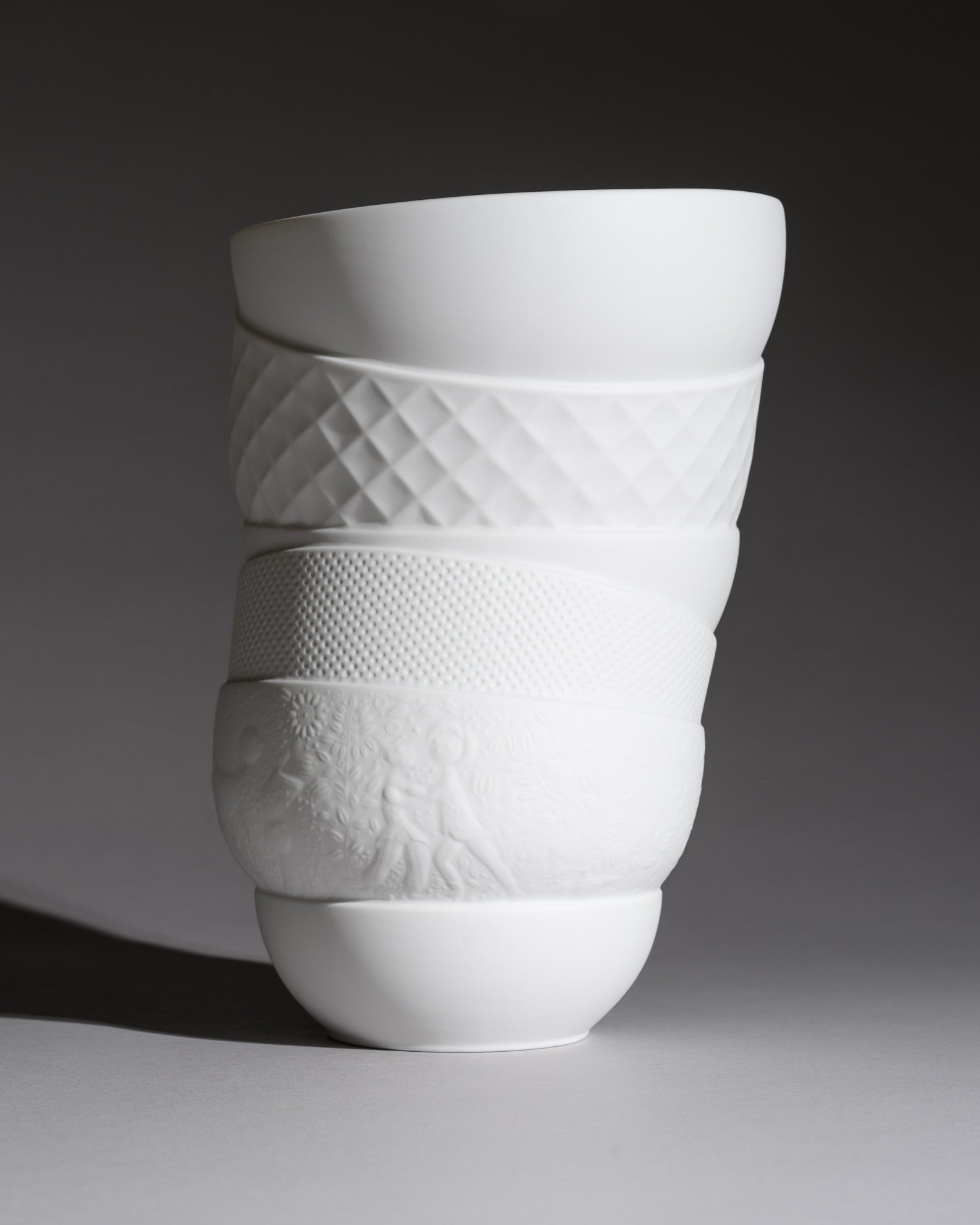 Reunion Bisque Porcelain Vase – Pieke Bergmans for Rosenthal, 2005