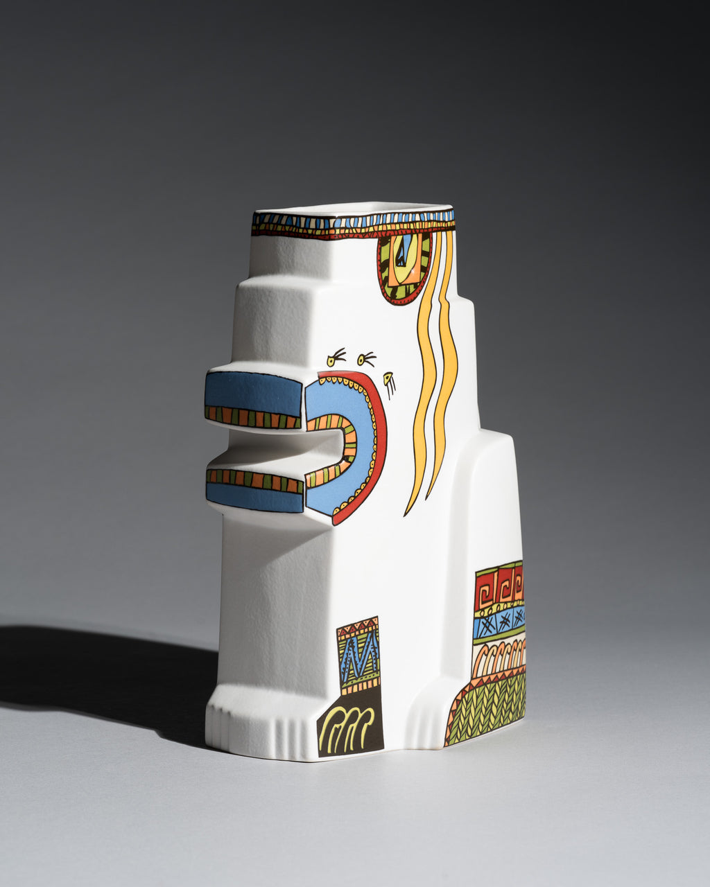 Leones Porcelain Vase – Javier Mariscal for Rosenthal, 1980s