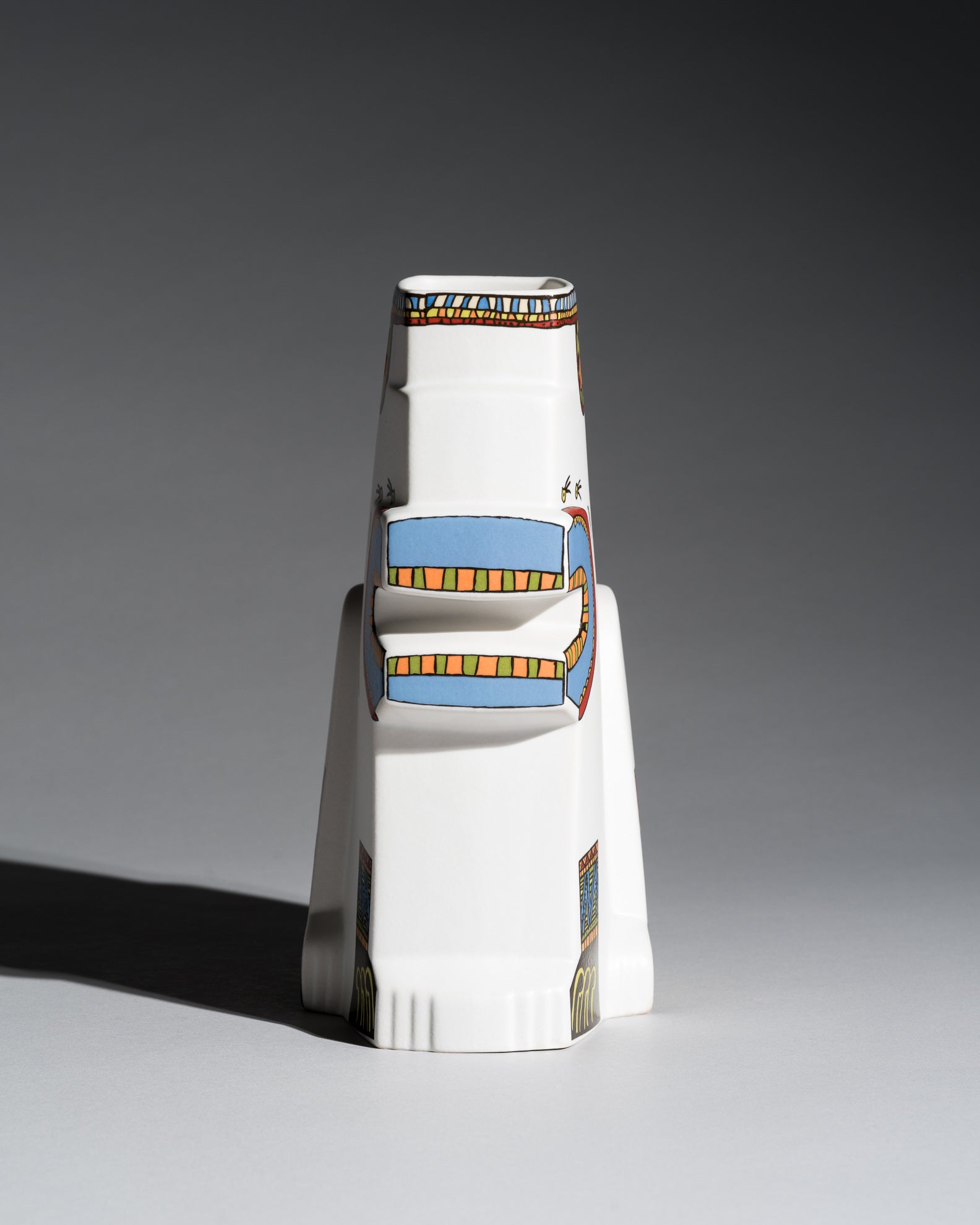 Leones Porcelain Vase – Javier Mariscal for Rosenthal, 1980s