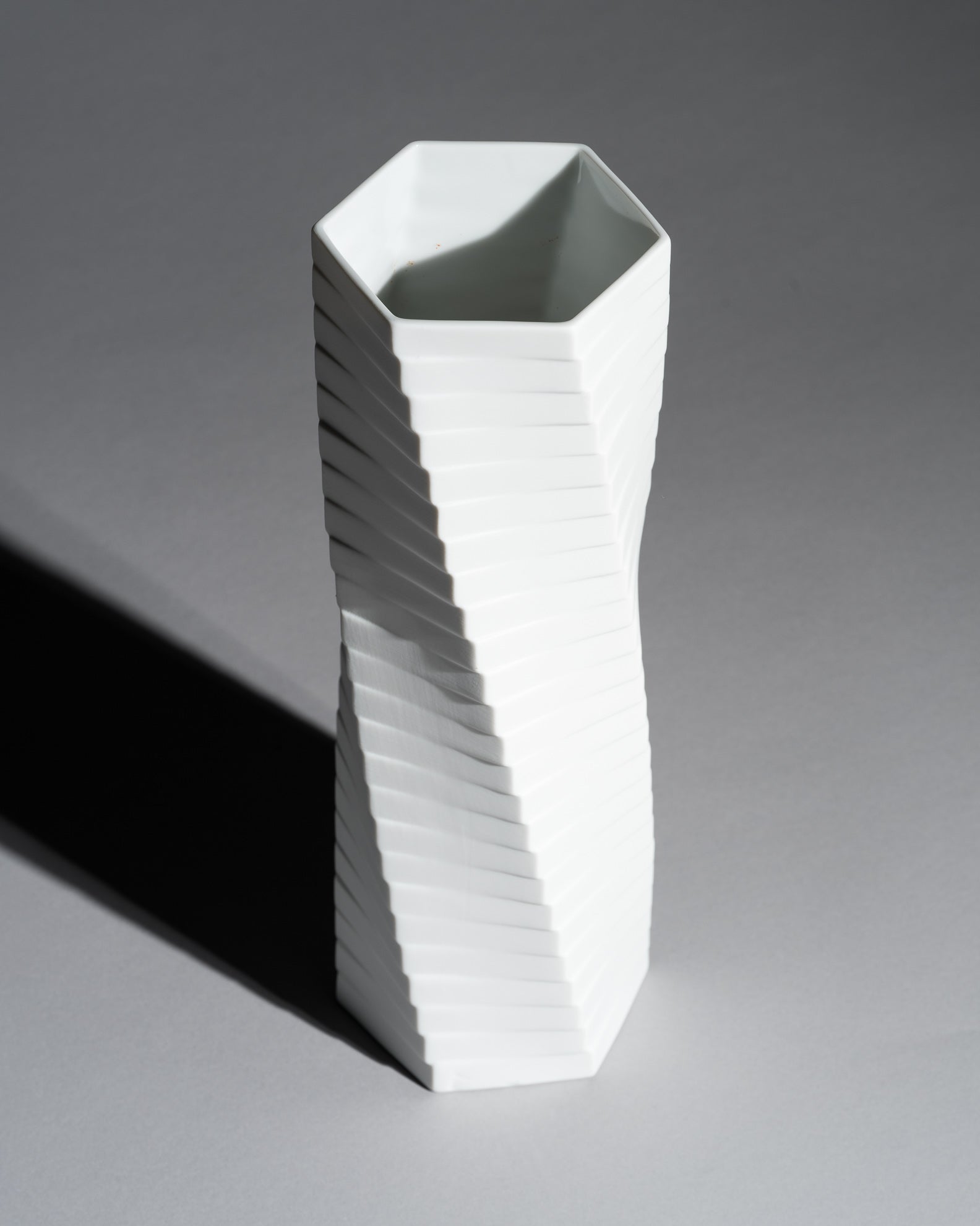 White Bisque Porcelain Trio – Werner Schreib, Martin Freyer & Werner Uhl for Rosenthal, 1970s–1980s