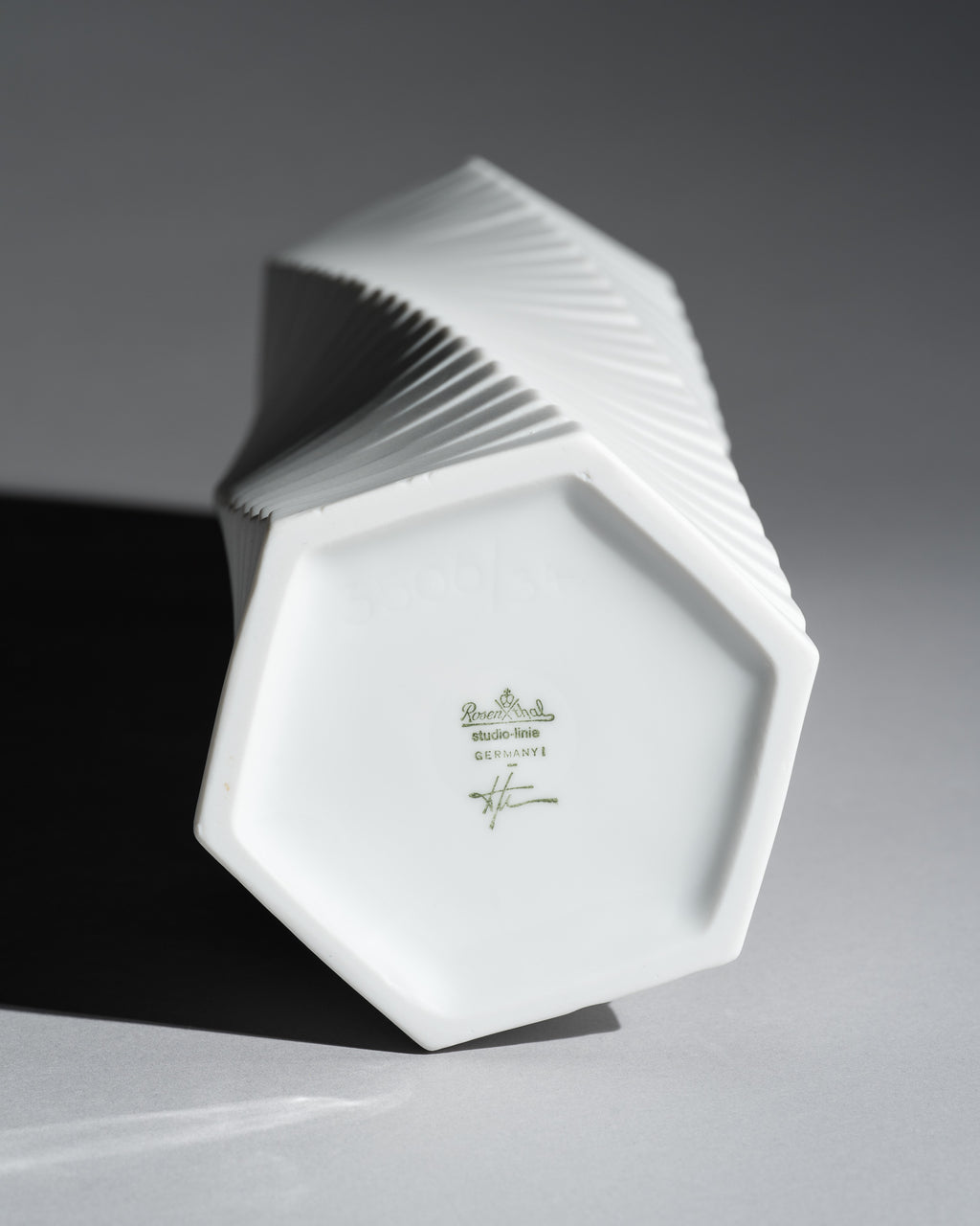 White Bisque Porcelain Trio – Werner Schreib, Martin Freyer & Werner Uhl for Rosenthal, 1970s–1980s