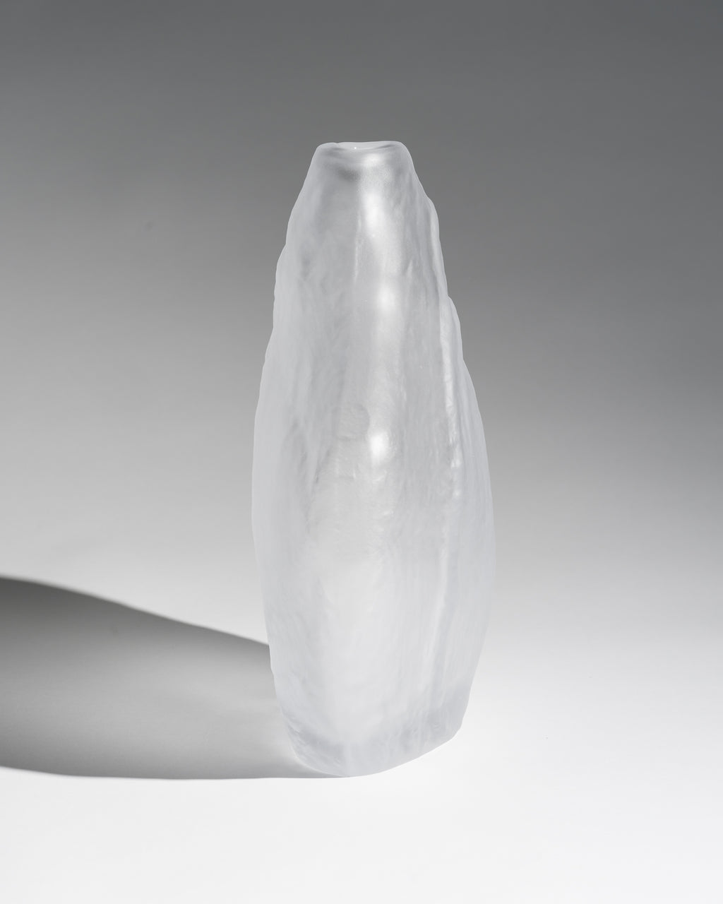 Freeform Satin Glass Vase – Peill & Putzler, 1970s–1980s
