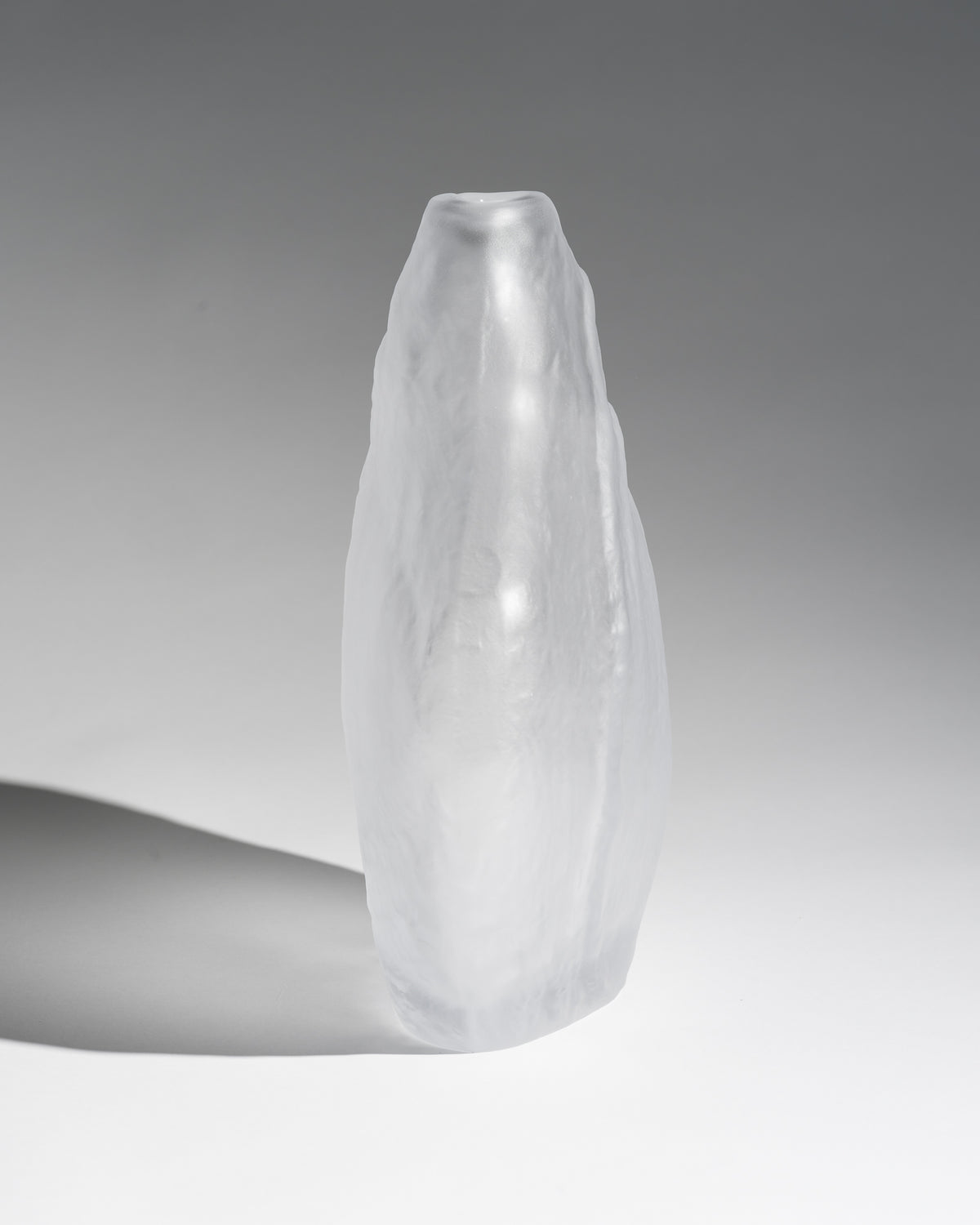 Freeform Satin Glass Vase – Peill & Putzler, 1970s–1980s