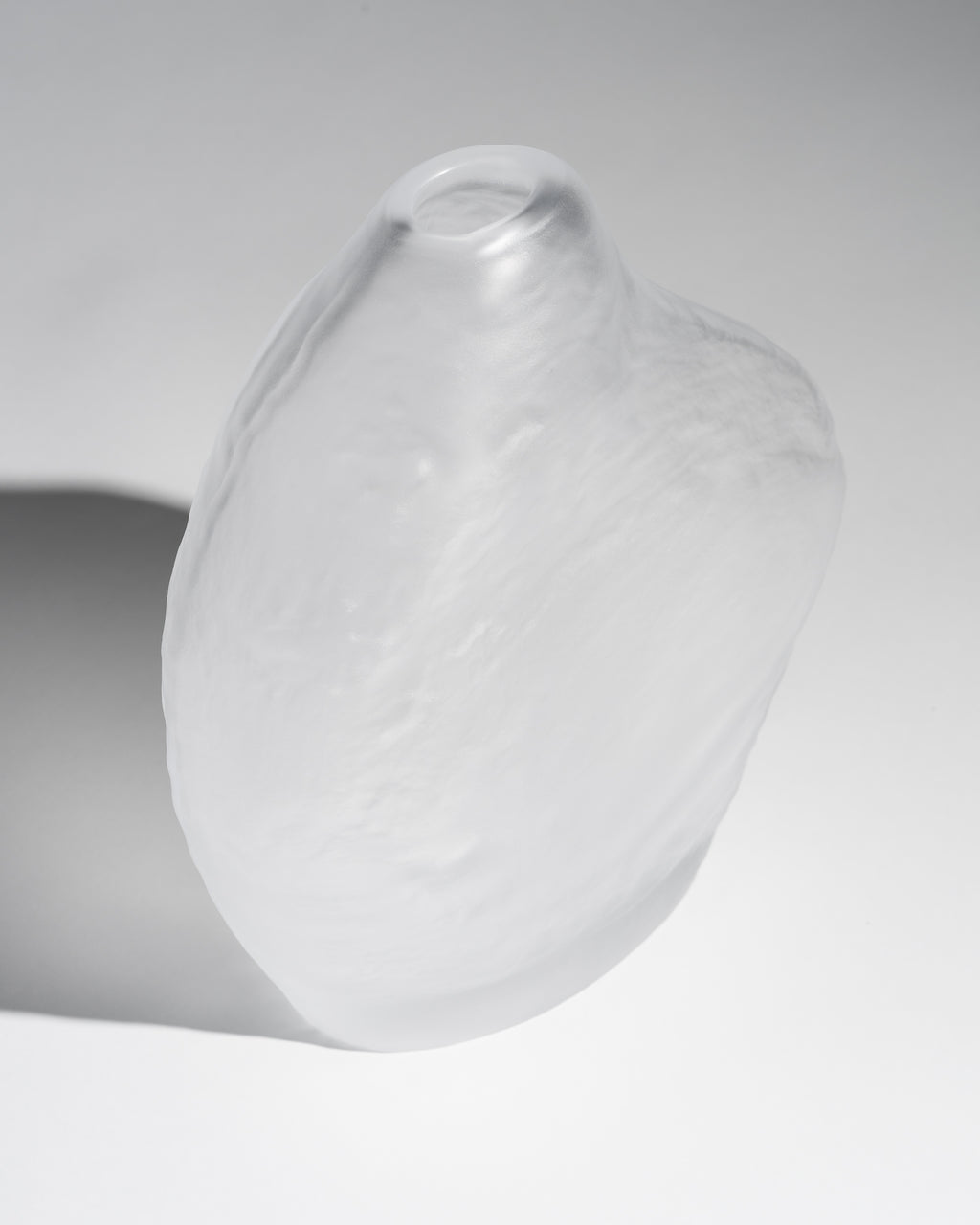 Freeform Satin Glass Vase – Peill & Putzler, 1970s–1980s