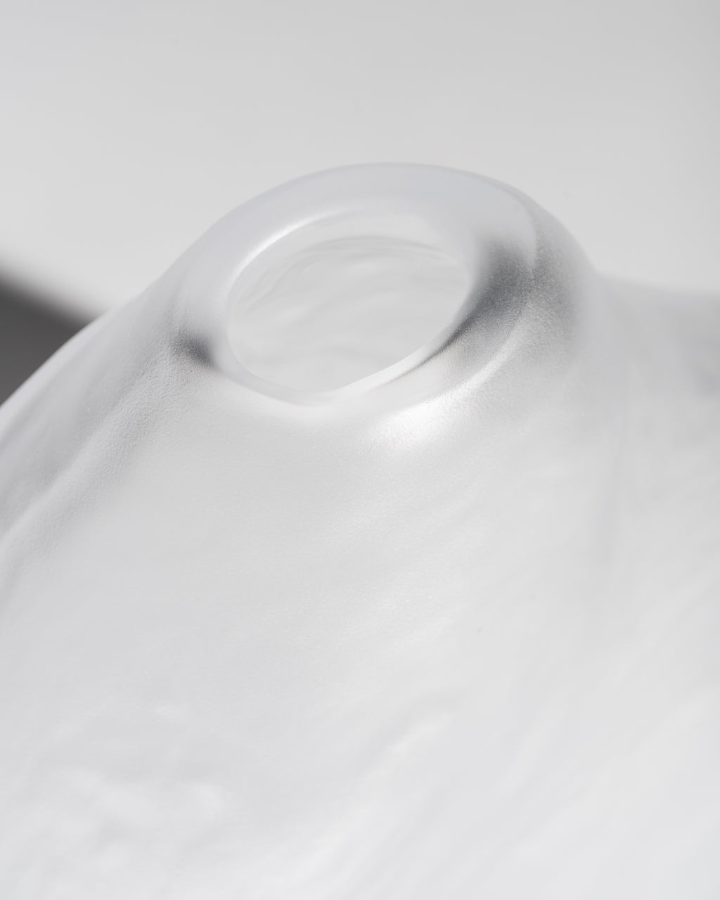 Freeform Satin Glass Vase – Peill & Putzler, 1970s–1980s