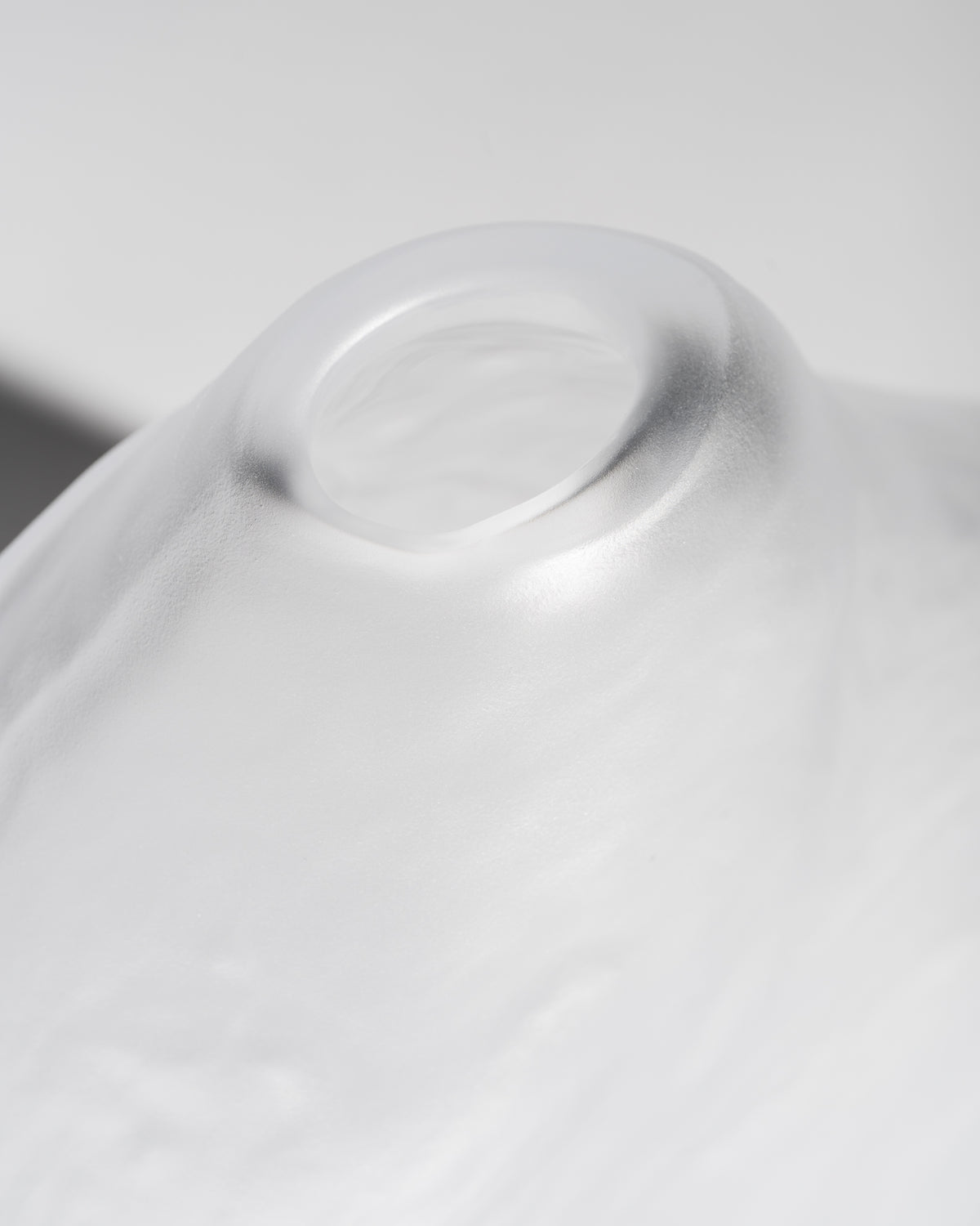 Freeform Satin Glass Vase – Peill & Putzler, 1970s–1980s