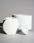 White Porcelain Trio - Michael Boehm, Jan van der Vaart & Harry/Camilla for Rosenthal, 1990s–2000s
