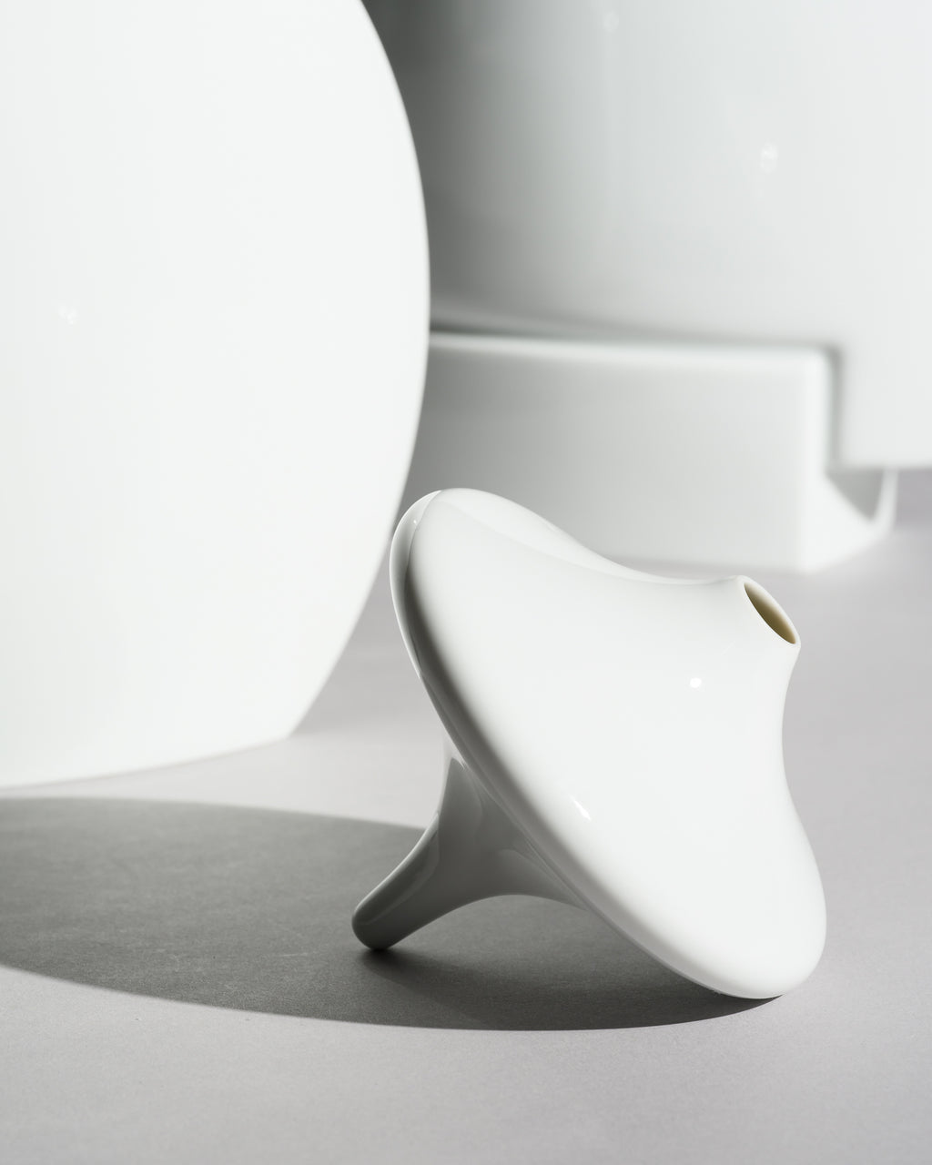 White Porcelain Trio - Michael Boehm, Jan van der Vaart & Harry/Camilla for Rosenthal, 1990s–2000s