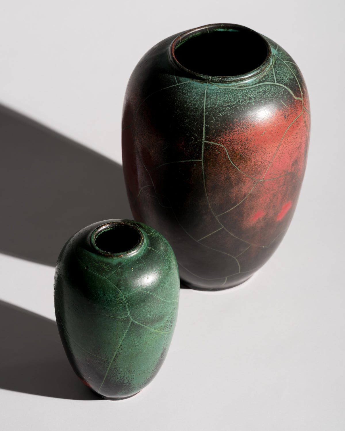 Ceramic Vase Pair – Paul Dresler Grootenburg, Germany, 1940s–1950s