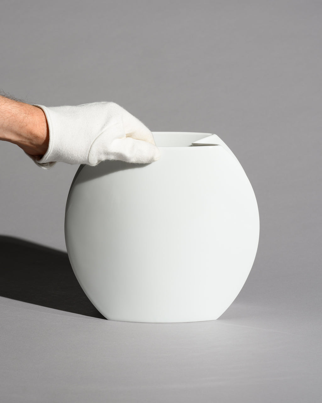 White Porcelain Trio - Michael Boehm, Jan van der Vaart & Harry/Camilla for Rosenthal, 1990s–2000s