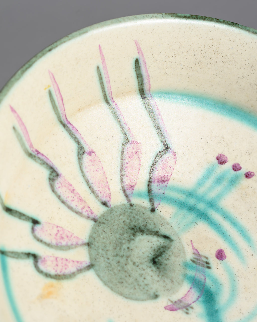 Art Deco Footed Ceramic Bowl – Margarete Heymann-Löbenstein for Haël-Werkstätten, Early 1930s