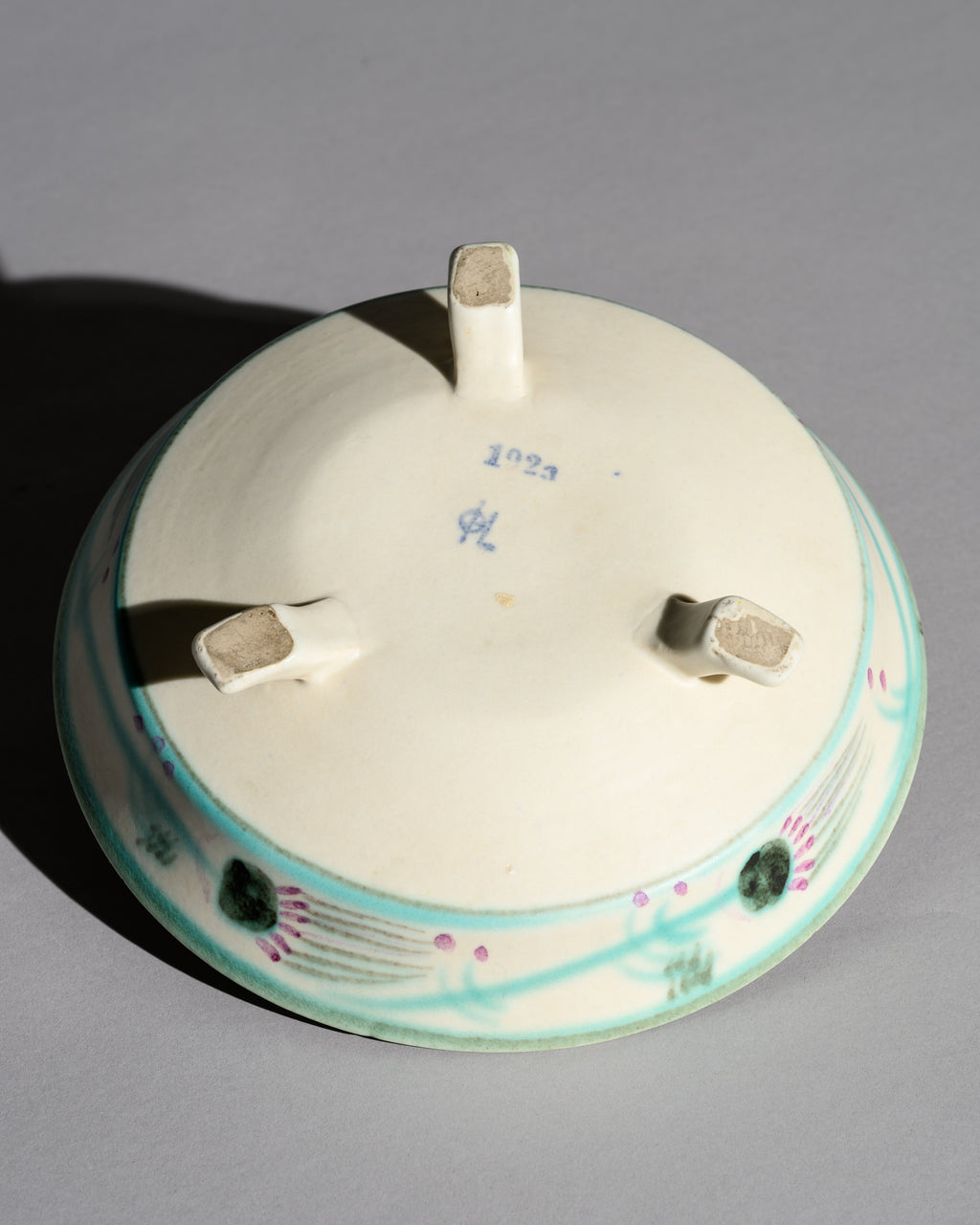 Art Deco Footed Ceramic Bowl – Margarete Heymann-Löbenstein for Haël-Werkstätten, Early 1930s