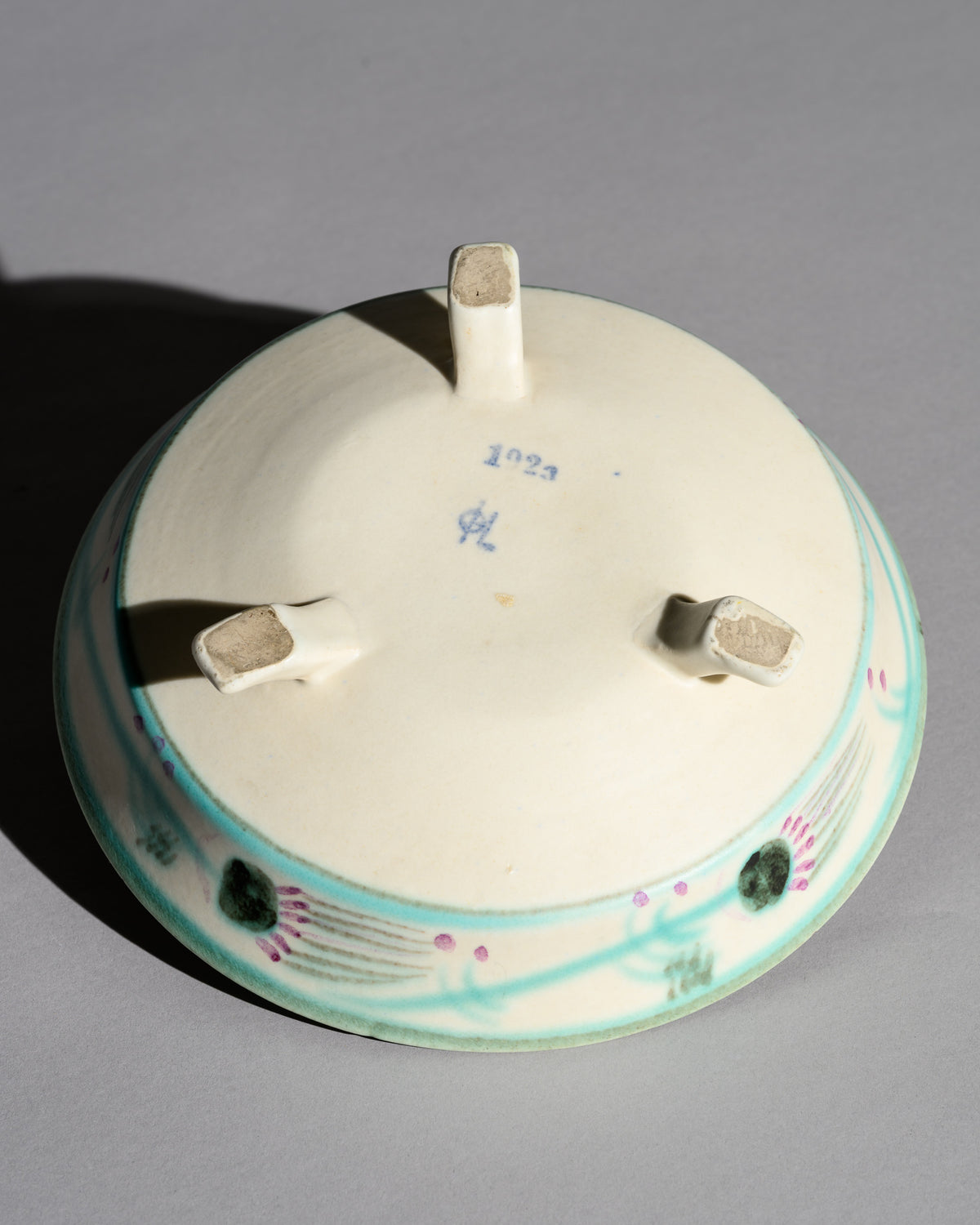 Art Deco Footed Ceramic Bowl – Margarete Heymann-Löbenstein for Haël-Werkstätten, Early 1930s