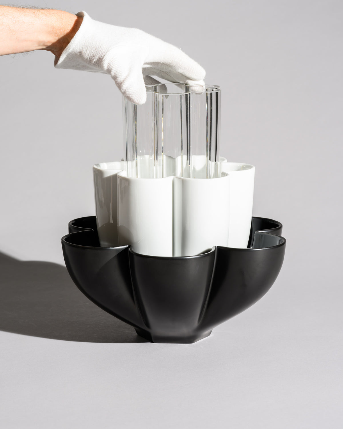 “Trinidad” Modular Vase Ensemble – T.B. Echevarria for Rosenthal, 1998