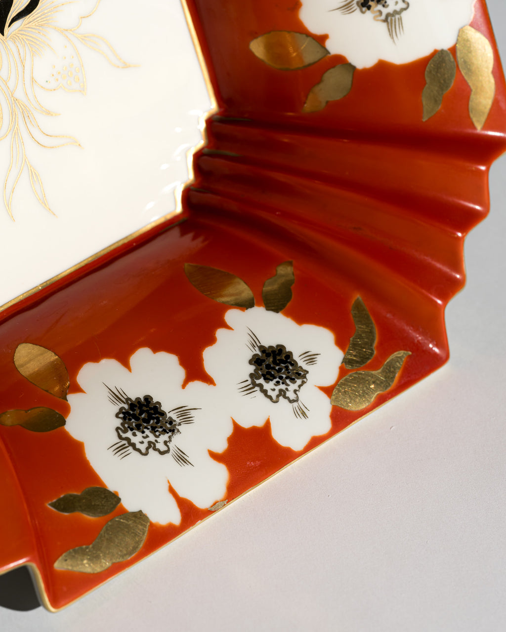 Art Deco Revival Porcelain Bowl – Schaubach Kunst, Germany