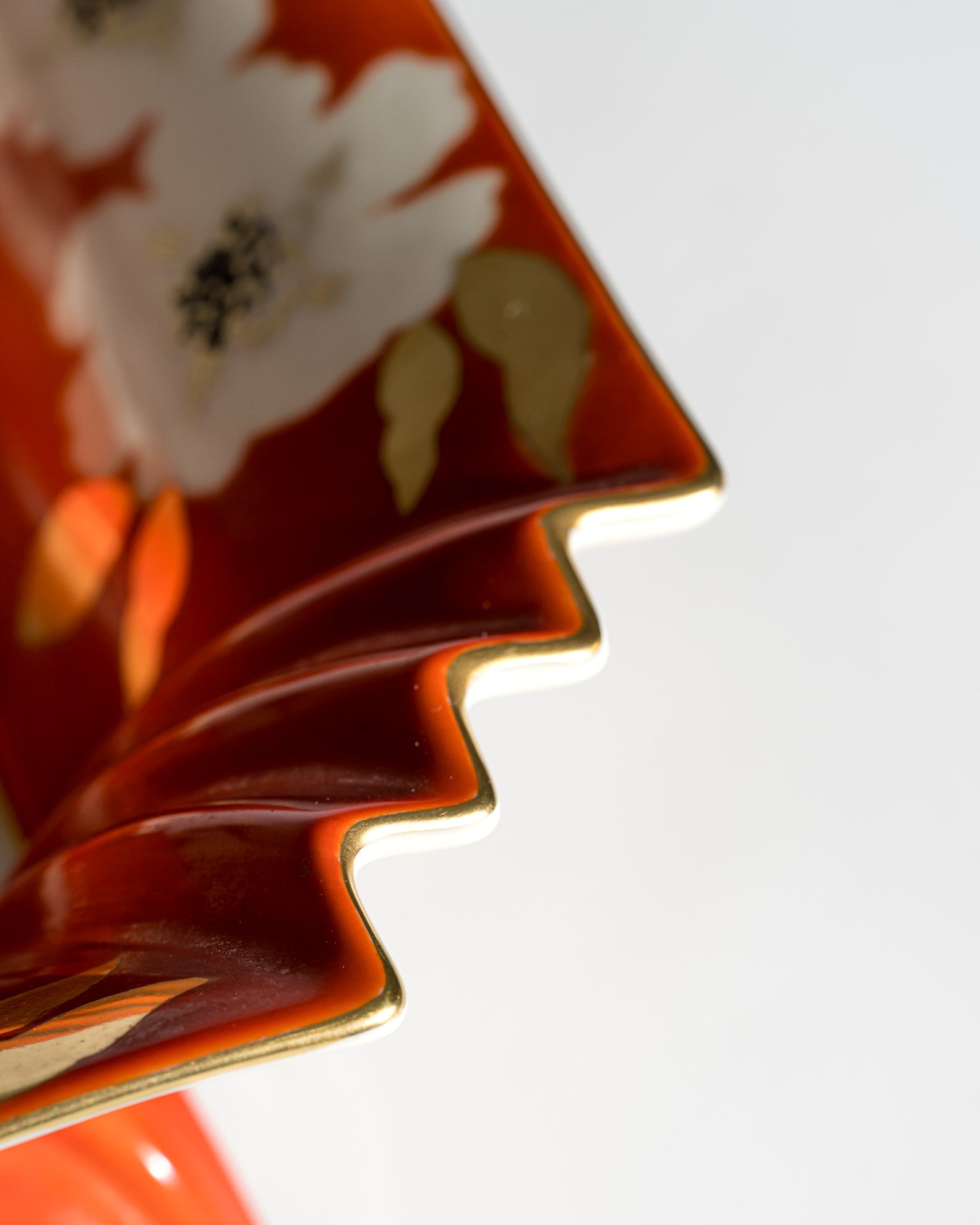 Art Deco Revival Porcelain Bowl – Schaubach Kunst, Germany