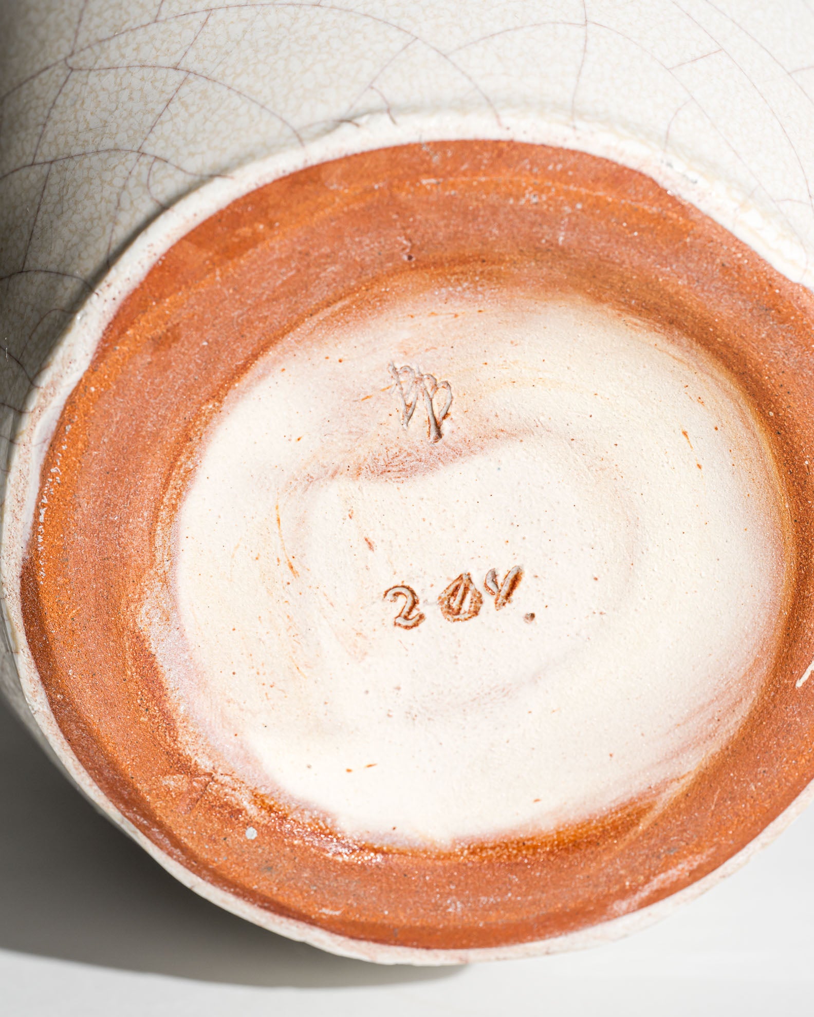 Crackle Glaze Studio Ceramic Vase – Richard Bampi, Germany, 1945–1955