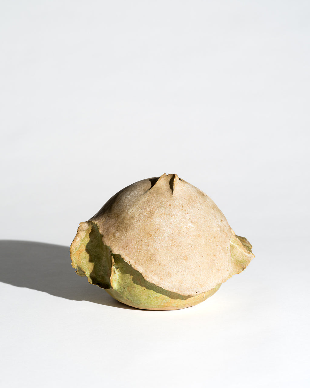 Early Biomorphic Stoneware Ceramic Sculpture – Prof. Azade Köker, Germany, Mid-1970s