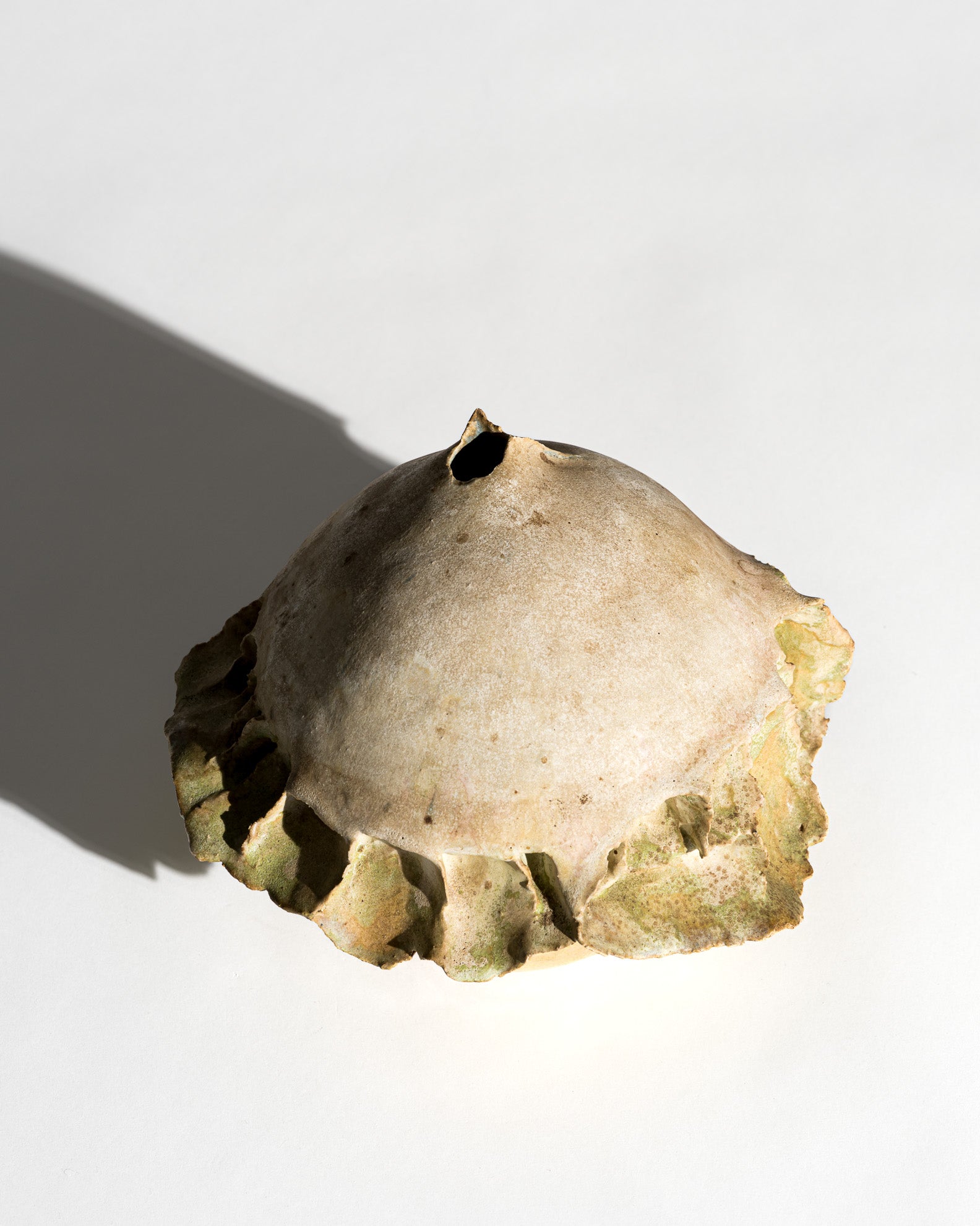 Early Biomorphic Stoneware Ceramic Sculpture – Prof. Azade Köker, Germany, Mid-1970s