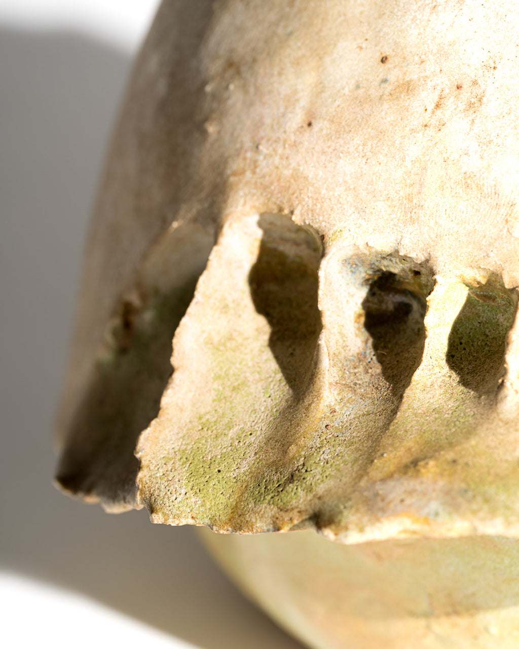 Early Biomorphic Stoneware Ceramic Sculpture – Prof. Azade Köker, Germany, Mid-1970s