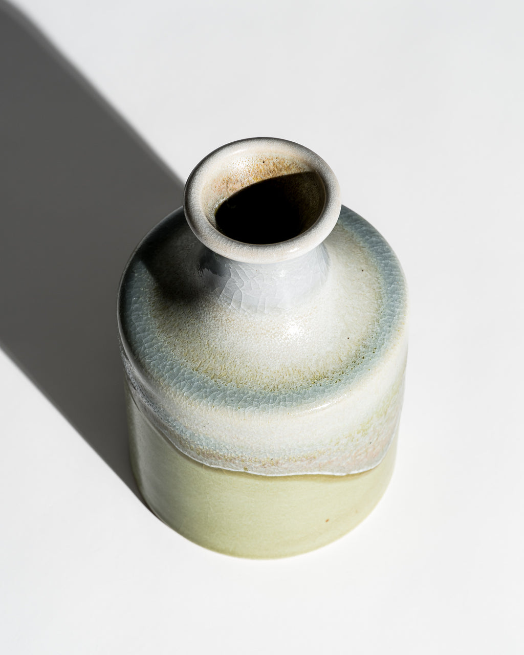 Organic Drip Glaze Ceramic Vase Trio – Barbara Stehr, Germany, 1980s–1990s