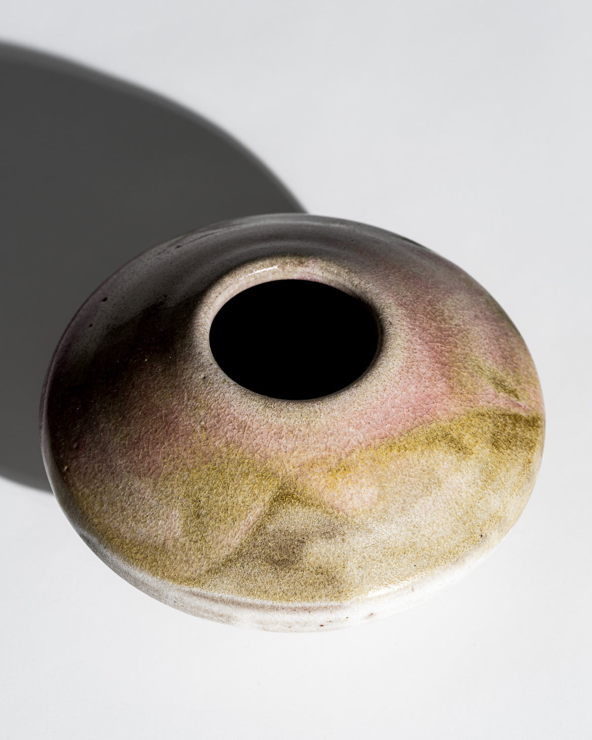 Organic Drip Glaze Ceramic Vase Trio – Barbara Stehr, Germany, 1980s–1990s