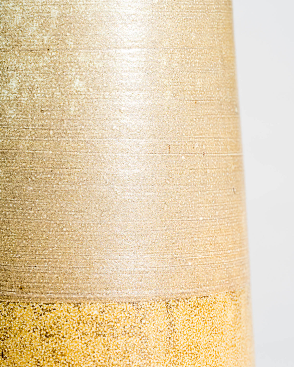 Salt-Fired Porcelain Vase – Martin Schlotz Studio, Contemporary
