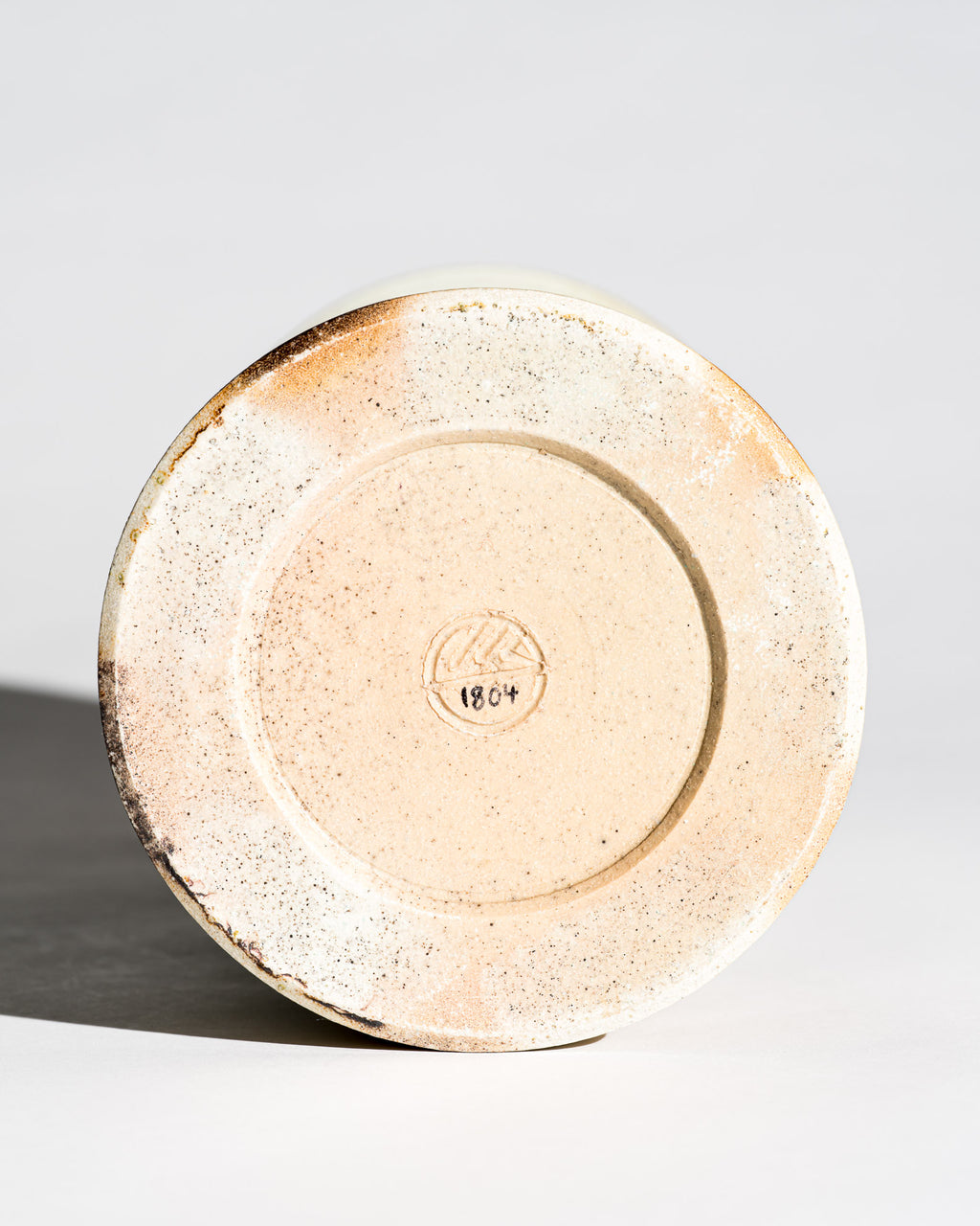 Salt-Fired Porcelain Vase – Martin Schlotz Studio, Contemporary
