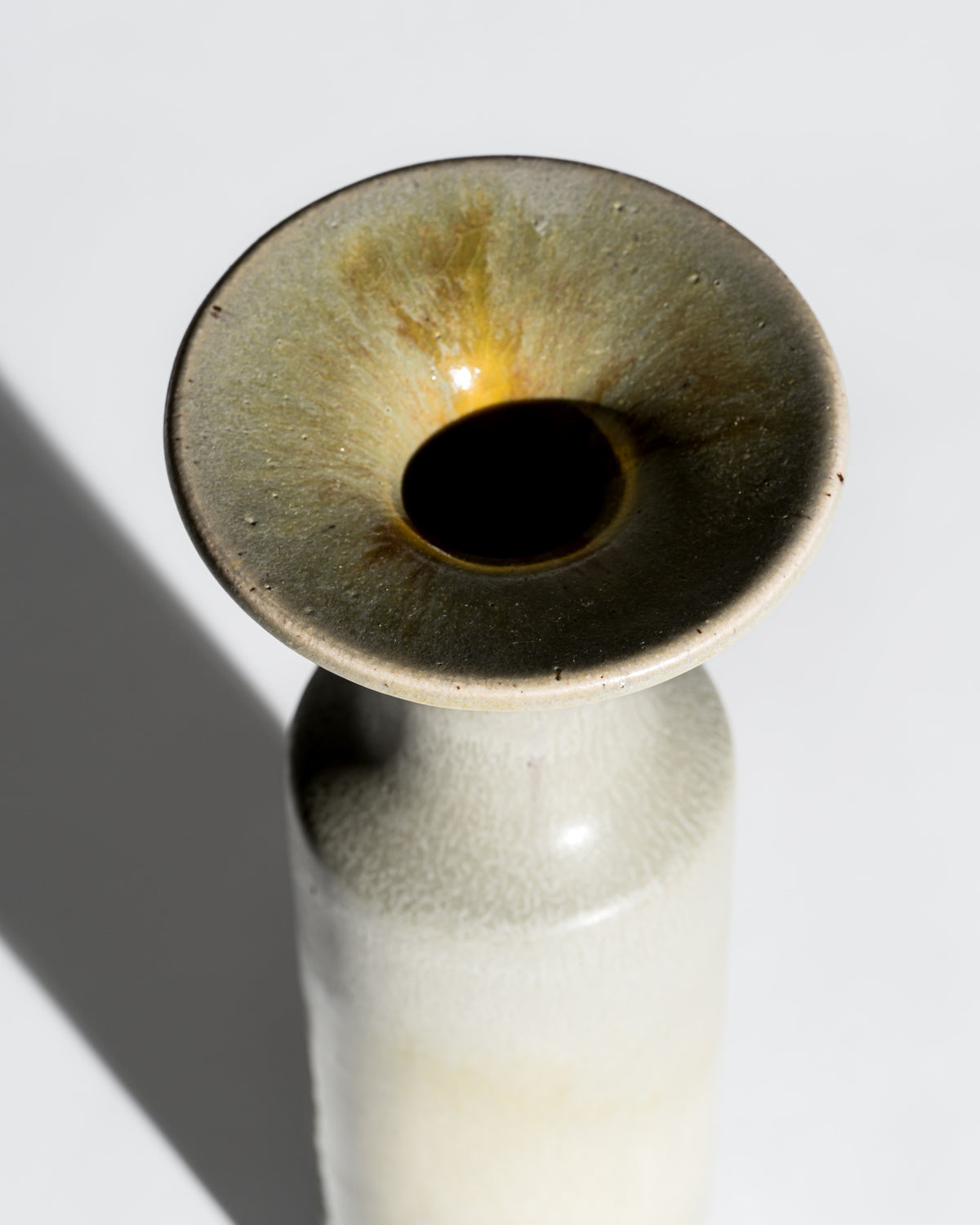 Organic Drip Glaze Ceramic Vase Trio – Barbara Stehr, Germany, 1980s–1990s