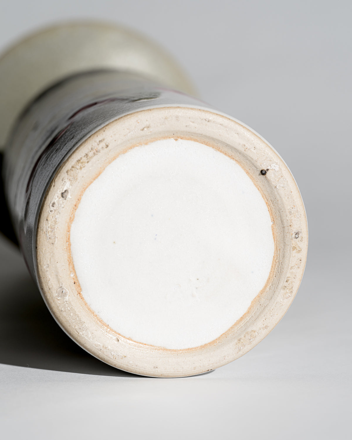 Organic Drip Glaze Ceramic Vase Trio – Barbara Stehr, Germany, 1980s–1990s