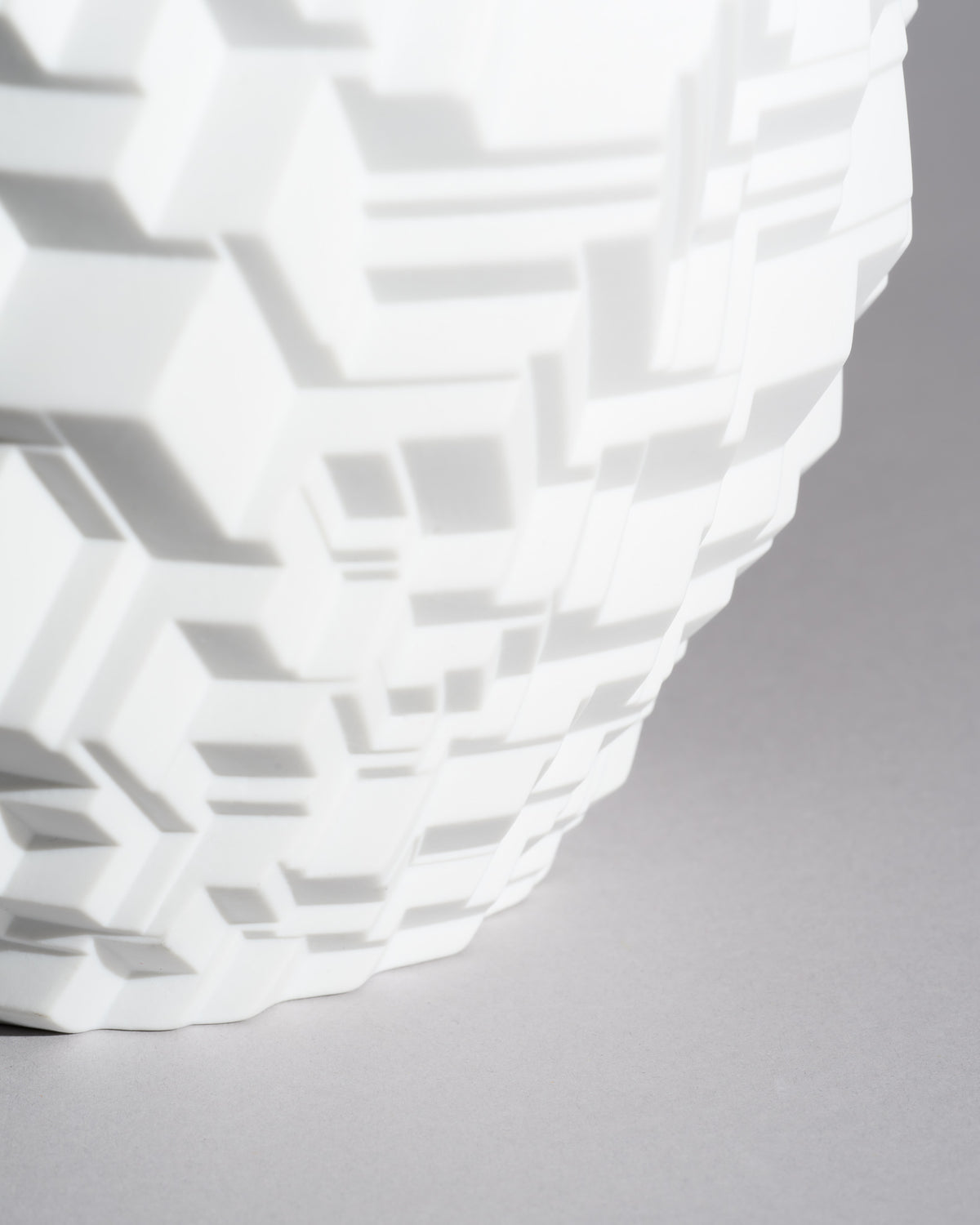 “Phi City” Bisque Porcelain Vase – Cairn Young for Rosenthal, 2019
