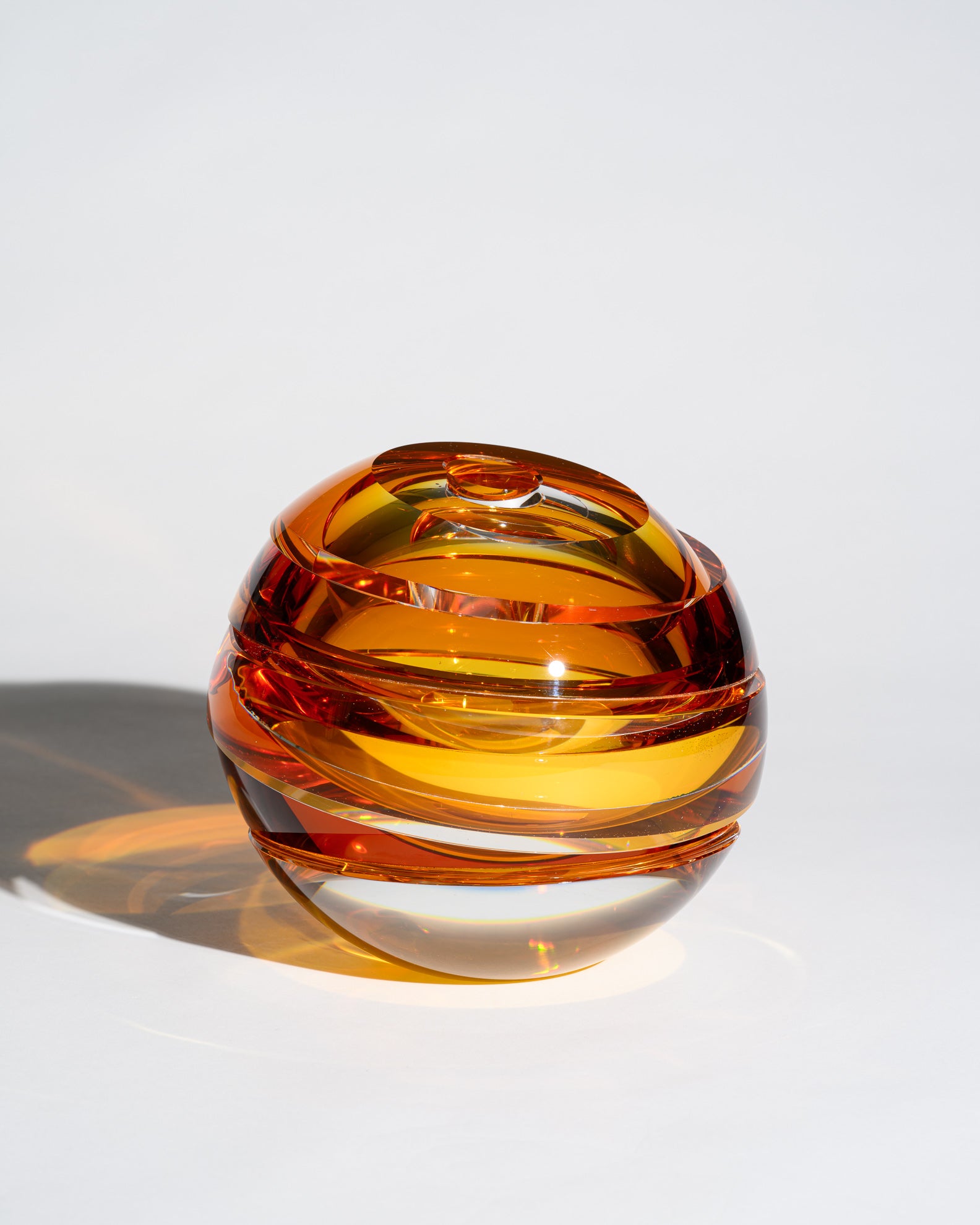 Amber Globe Vase – Rosenthal Creative Center, Germany, 2012