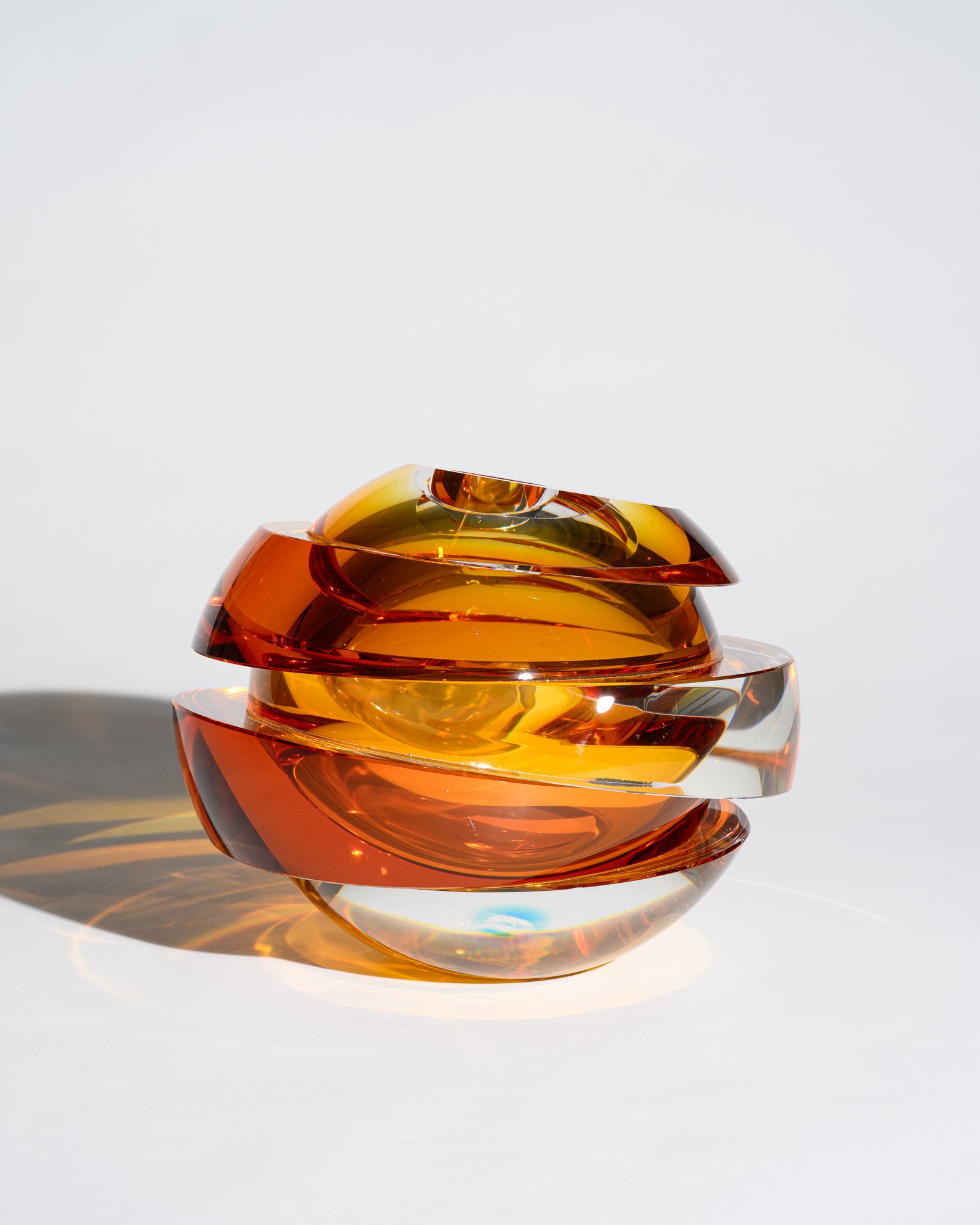 Amber Globe Vase – Rosenthal Creative Center, Germany, 2012