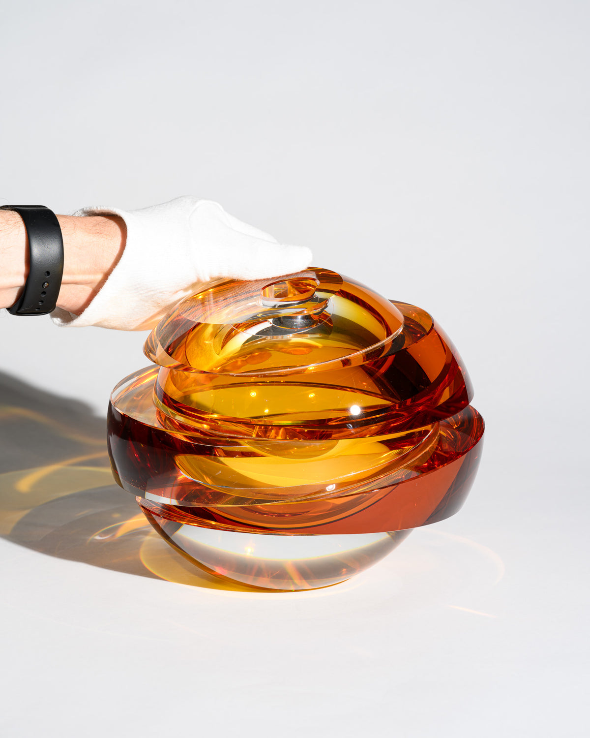 Amber Globe Vase – Rosenthal Creative Center, Germany, 2012