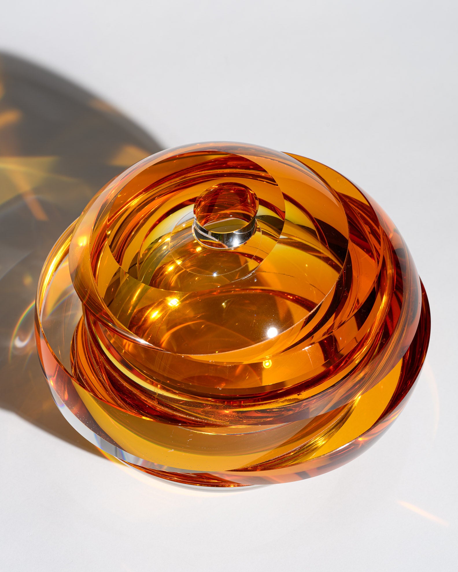 Amber Globe Vase – Rosenthal Creative Center, Germany, 2012