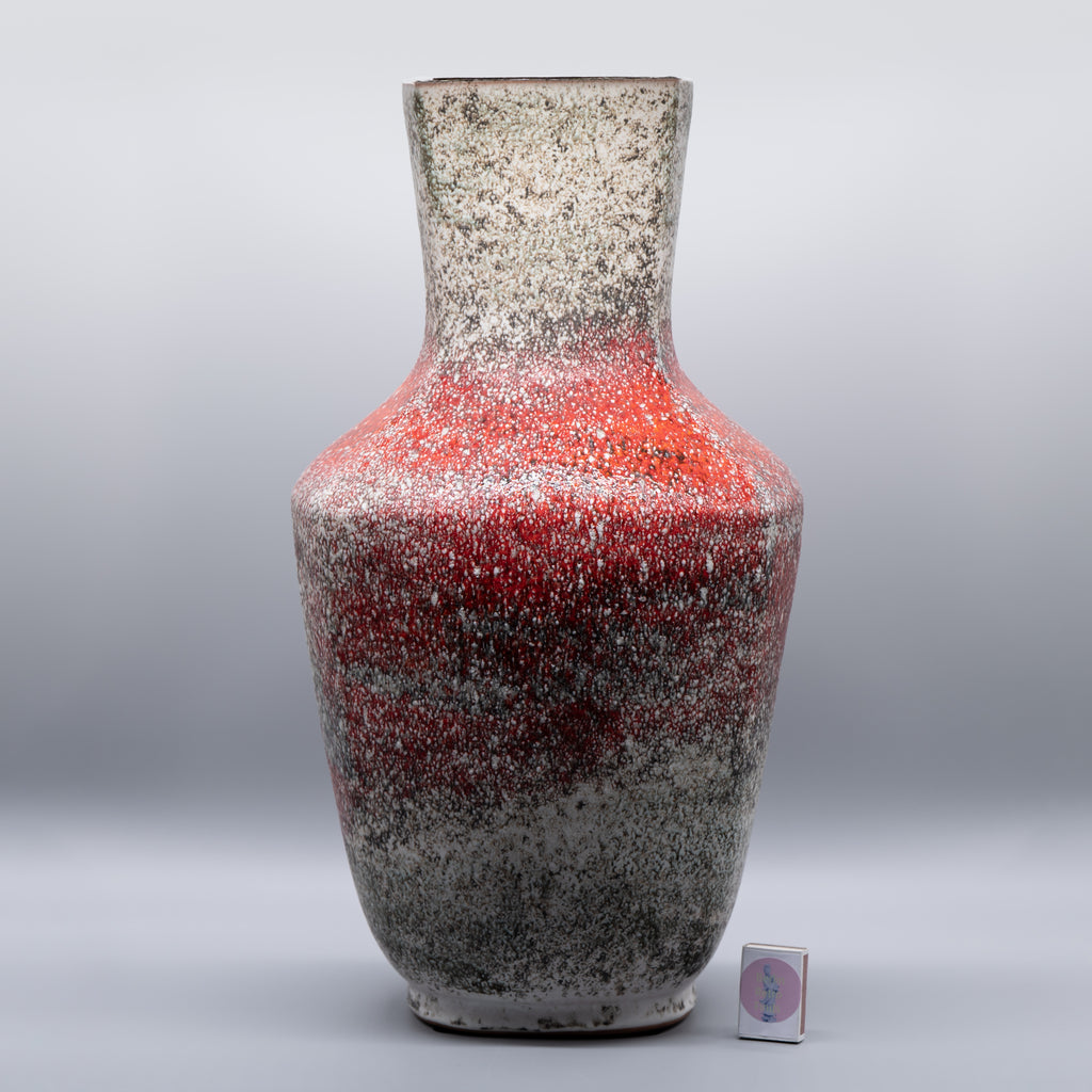 Ceramic Floor Vase – Fridegard Glatzle for Karlsruher Majolika, 1970s