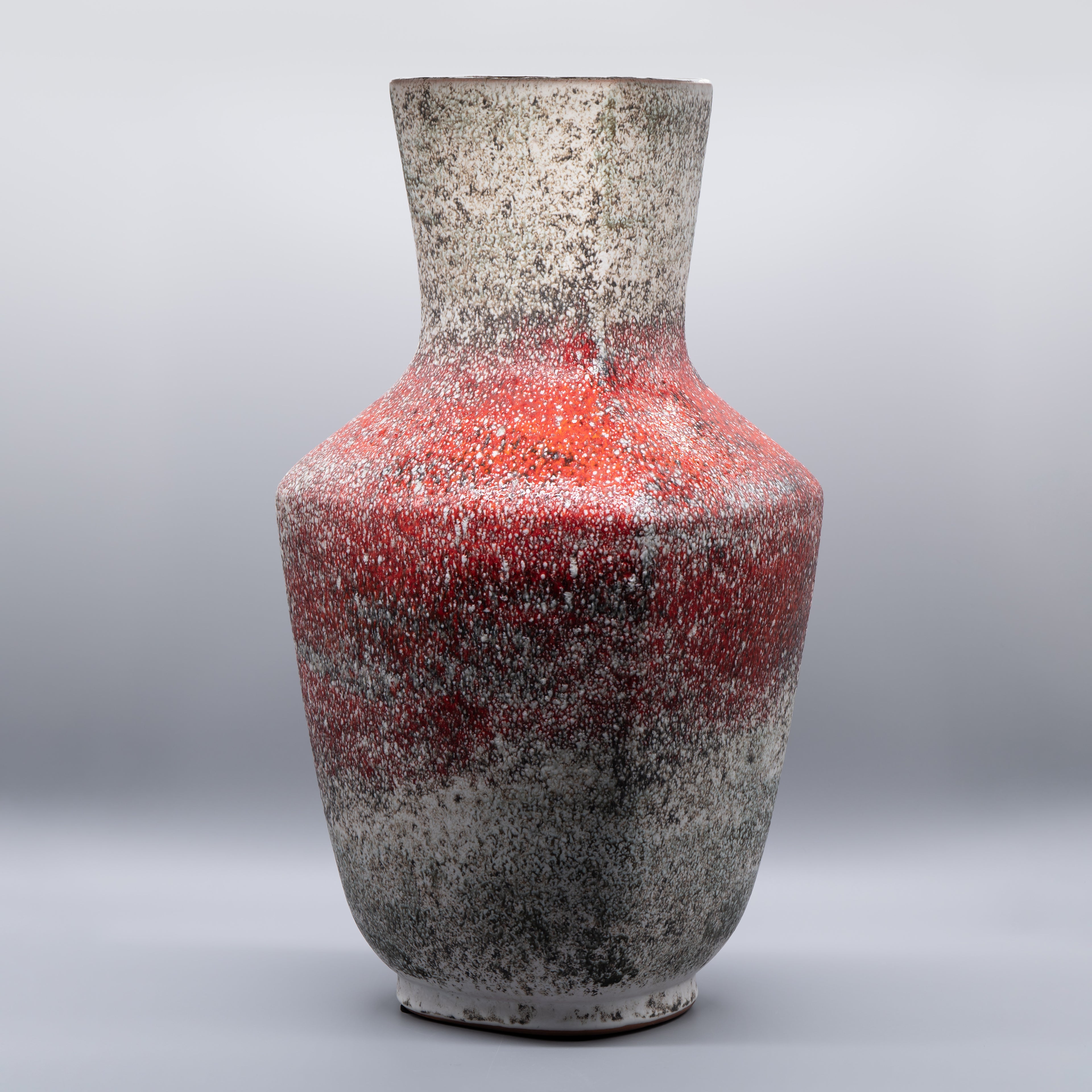 Ceramic Floor Vase – Fridegard Glatzle for Karlsruher Majolika, 1970s
