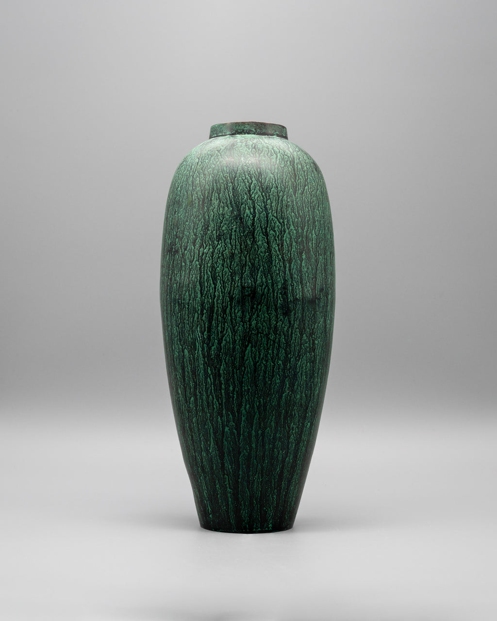 Patinated Metal Vase – attributed to Paul Haustein, Germany, 1920s–1930s