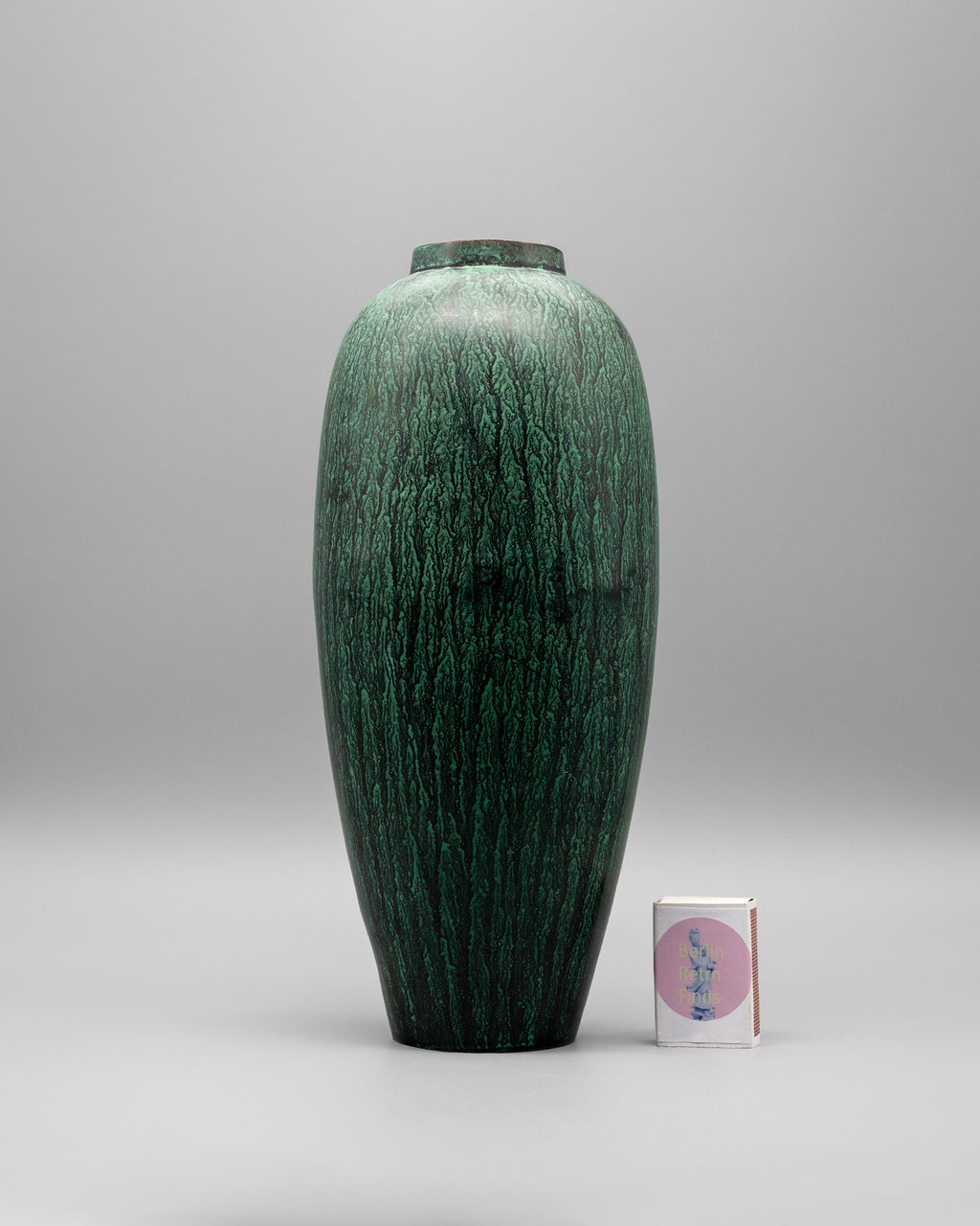 Patinated Metal Vase – attributed to Paul Haustein, Germany, 1920s–1930s
