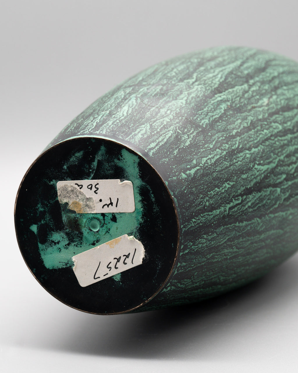 Patinated Metal Vase – attributed to Paul Haustein, Germany, 1920s–1930s