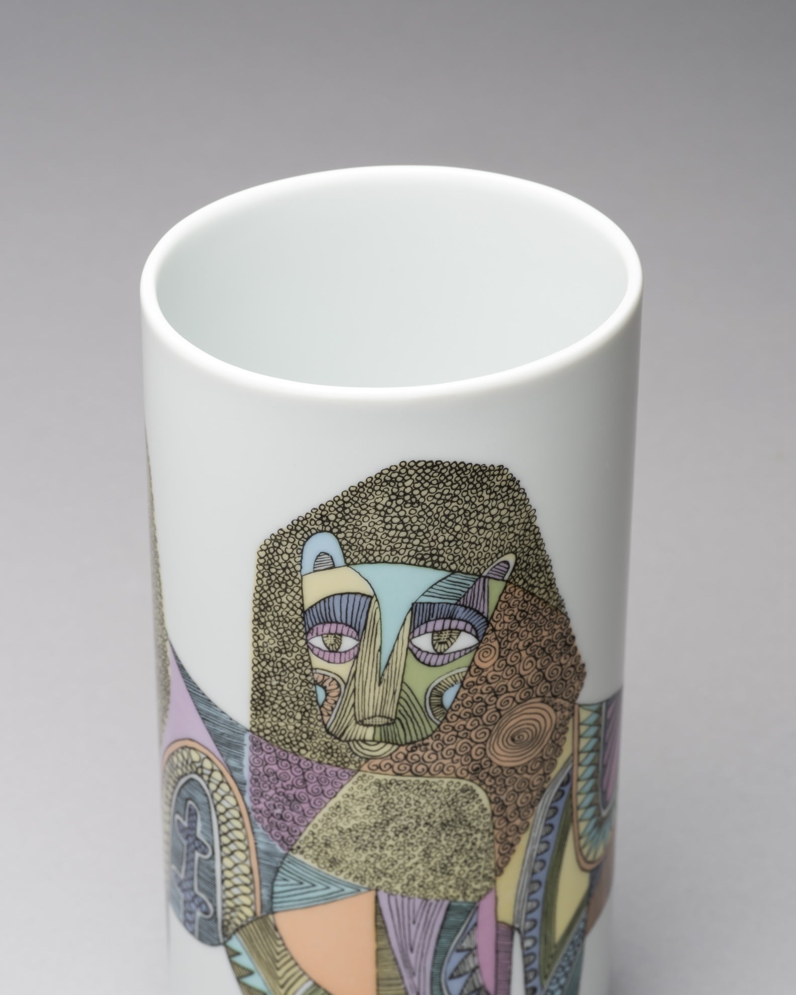 “Bulls, Lions & Roosters” Porcelain Trio  – Cuno Fischer for Rosenthal, 1970s