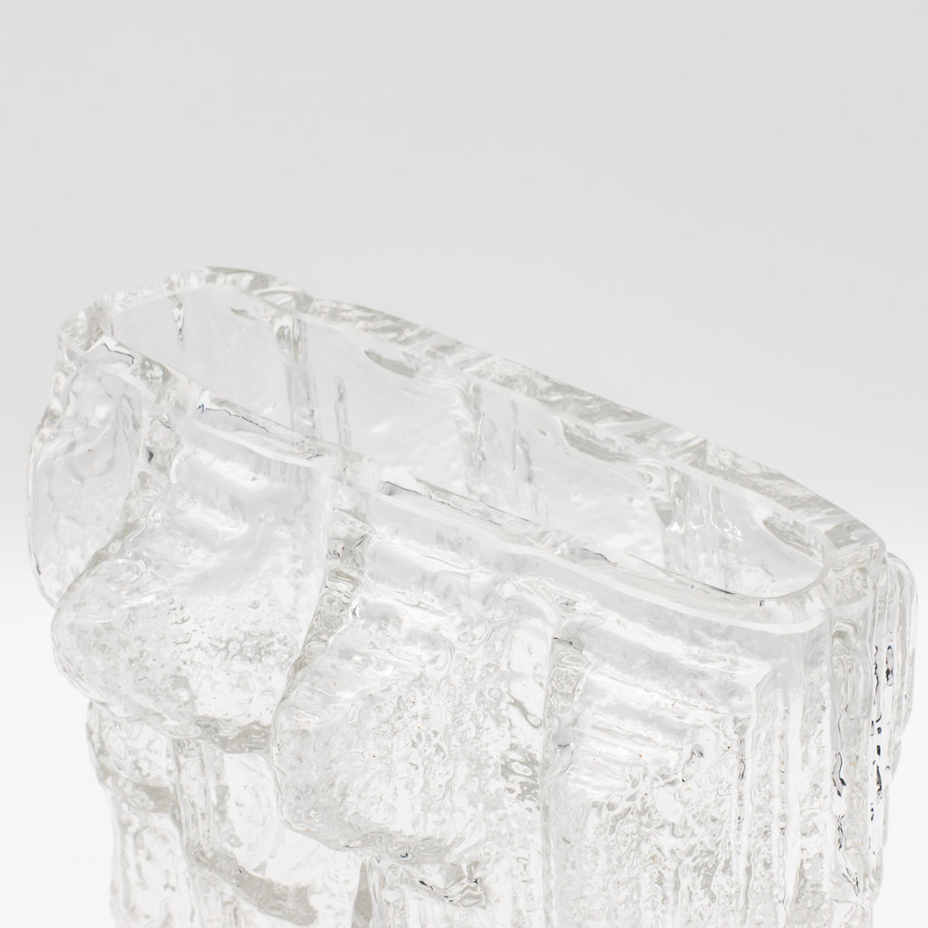Glasstruktur Vase Duo  – Martin Freyer for Rosenthal, 1970s