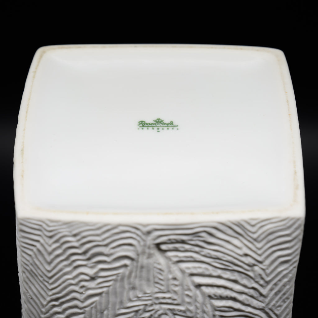 Wave Cascade Bisque Porcelain Vase – Martin Freyer for Rosenthal, 1970s