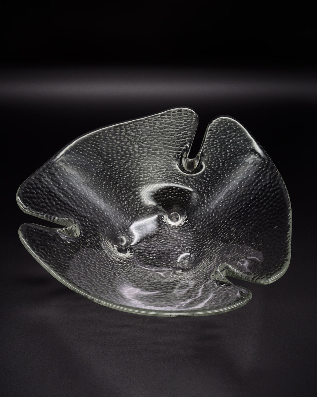 Clear Glass Fruit Bowl – Peill & Putzler, 1960s–1970s
