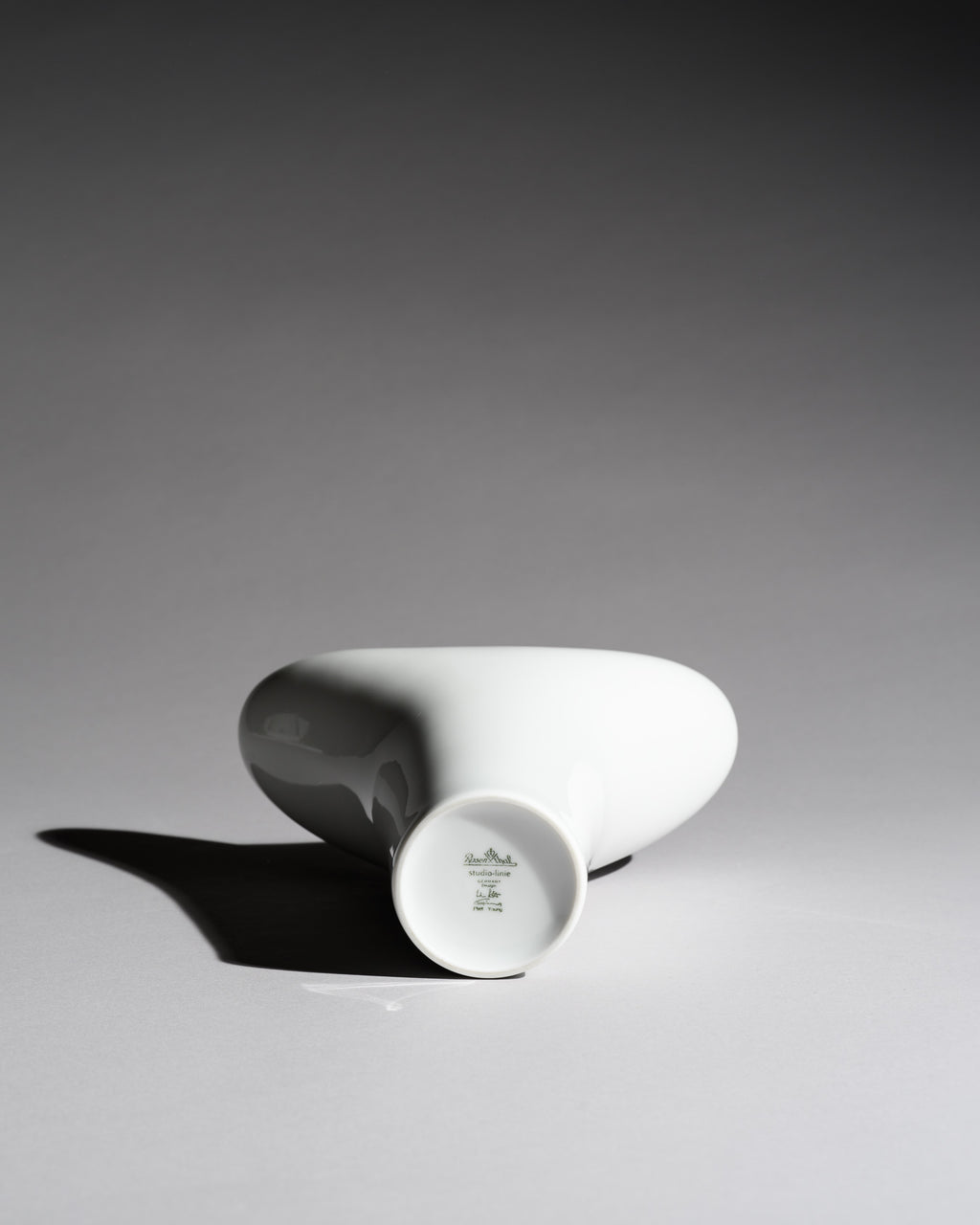Spirit Glossy White Porcelain Trio – Platt & Young for Rosenthal, 1999