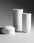 Anemone White Bisque Porcelain Trio – Rosemonde Nairac for Rosenthal, 1970s