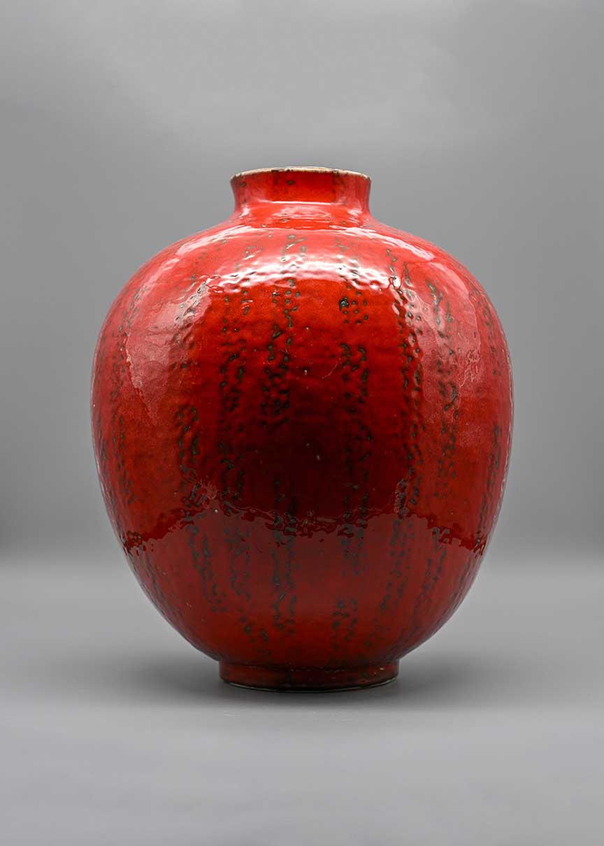 Floor Vase Ceramic – Gerda Heuckerroth for Carstens, 1960s–1970s