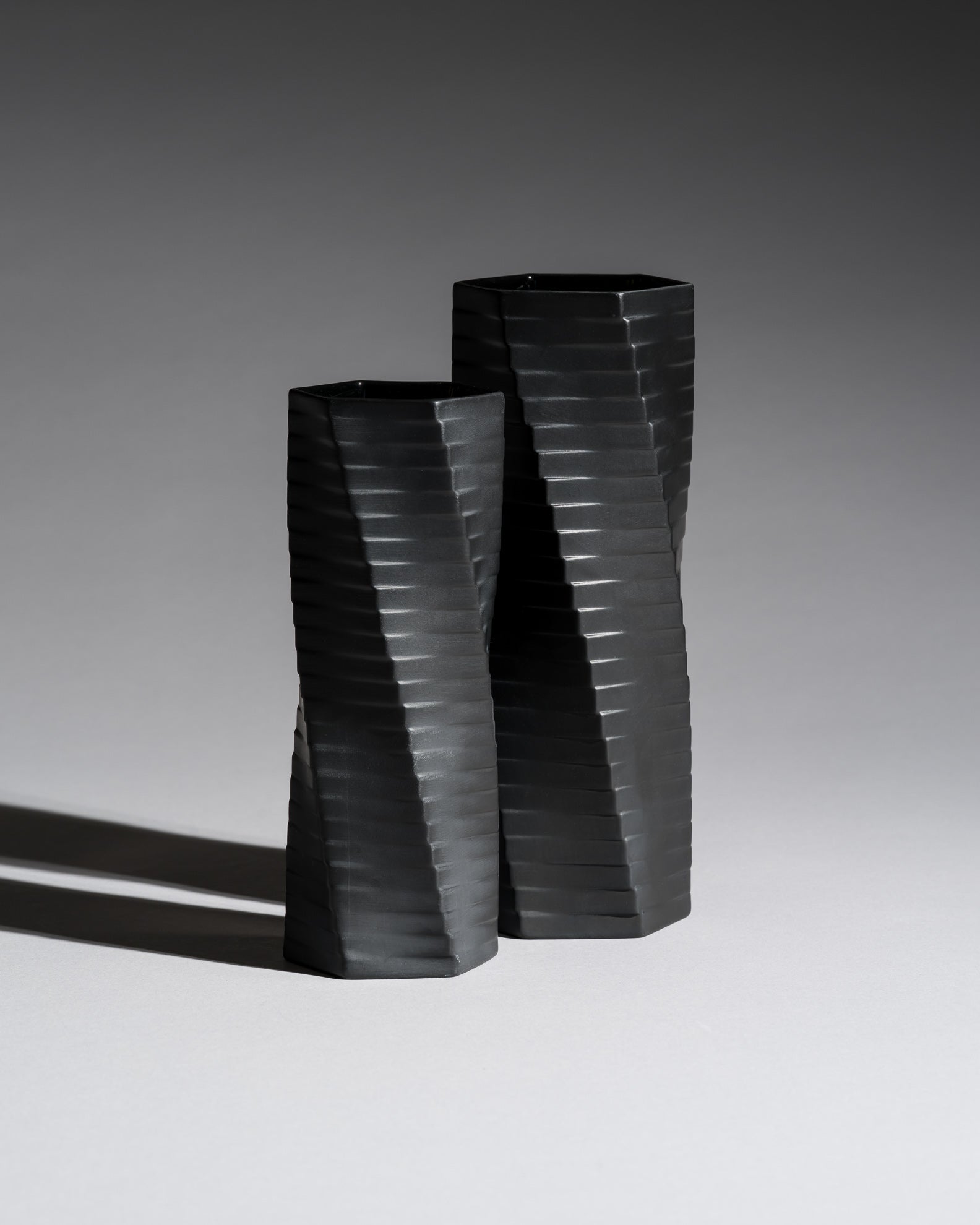 “Pisa” Vase Duo – Werner Uhl for Rosenthal, 1985